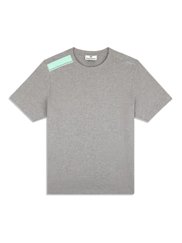 Presto T-Shirt- Heather Grey made by Sergio Tacchini