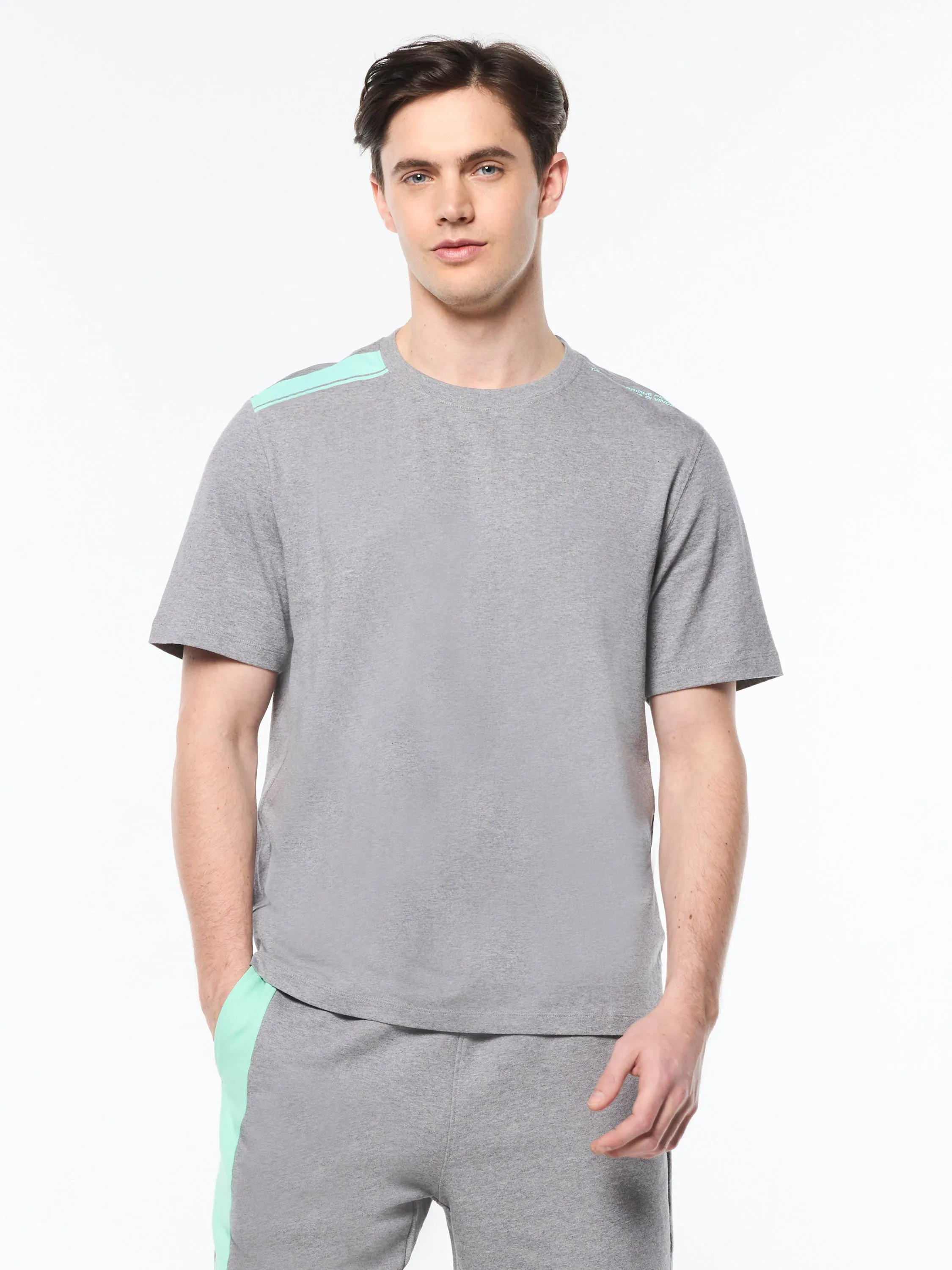Presto T-Shirt- Heather Grey sold by Sergio Tacchini product image thumbnail 2