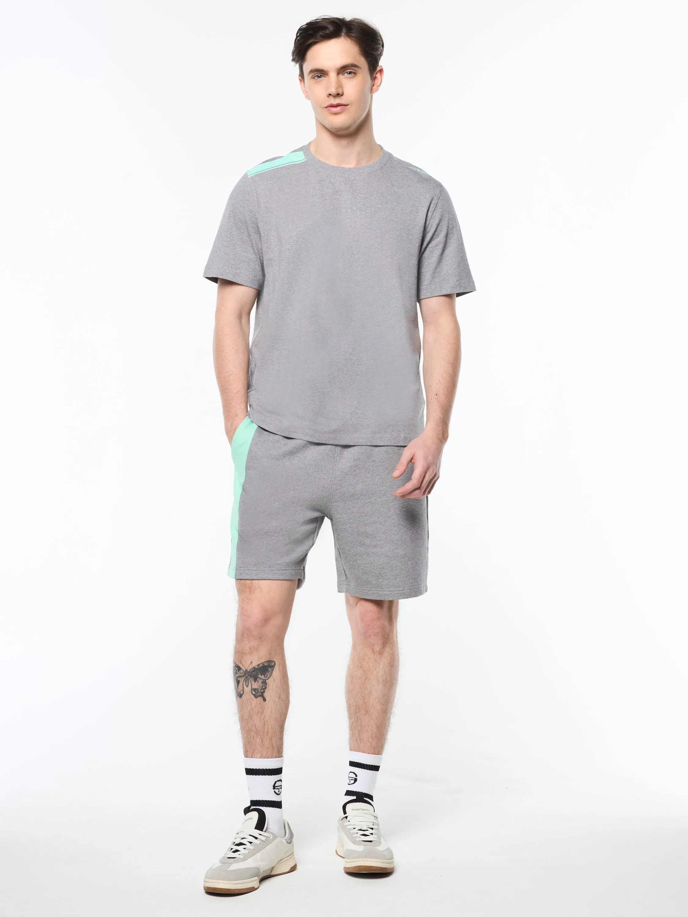 Presto T-Shirt- Heather Grey sold by Sergio Tacchini product image thumbnail 3