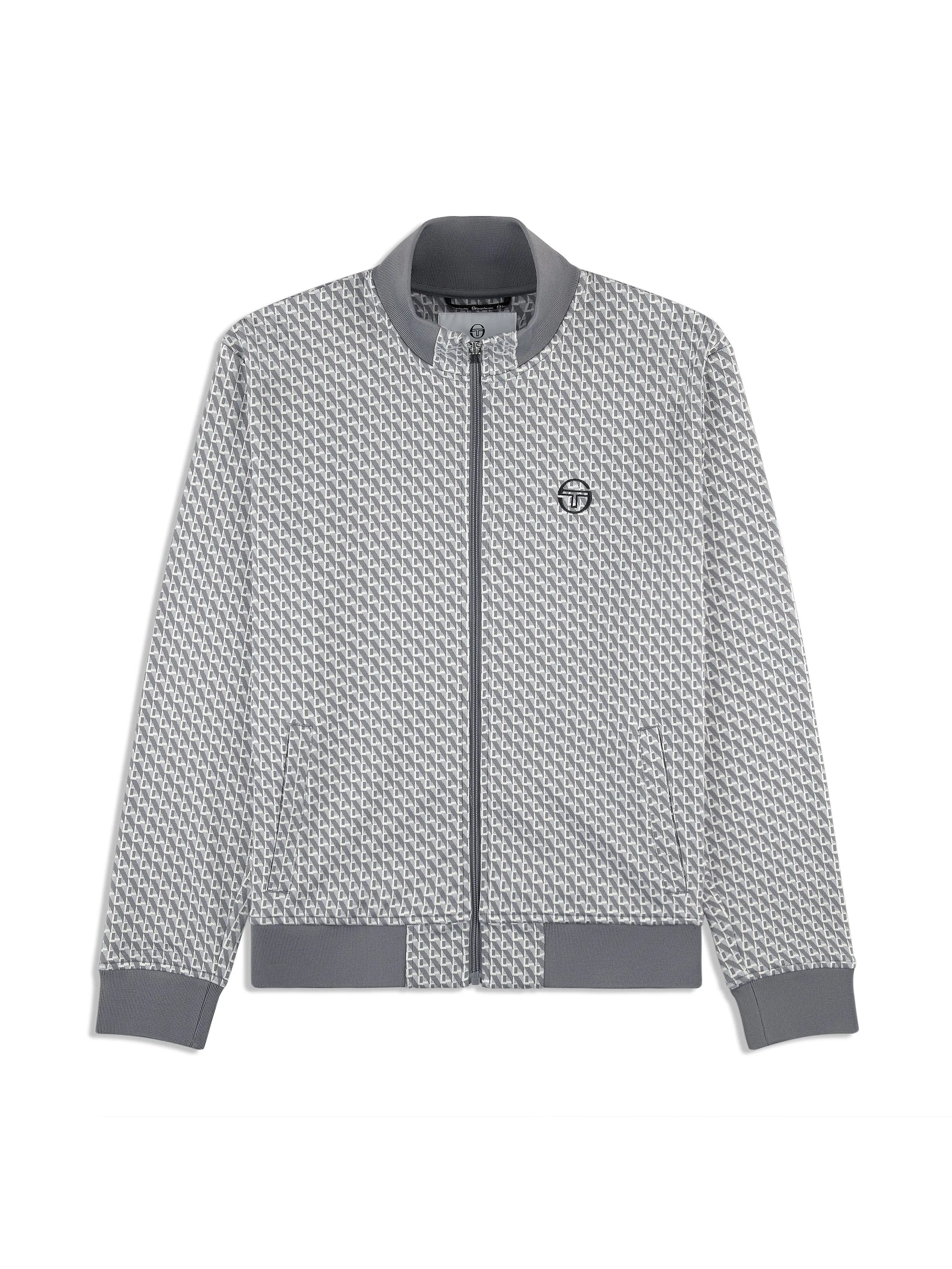 Paolo Knit Track Jacket- Quiet Shade sold by Sergio Tacchini