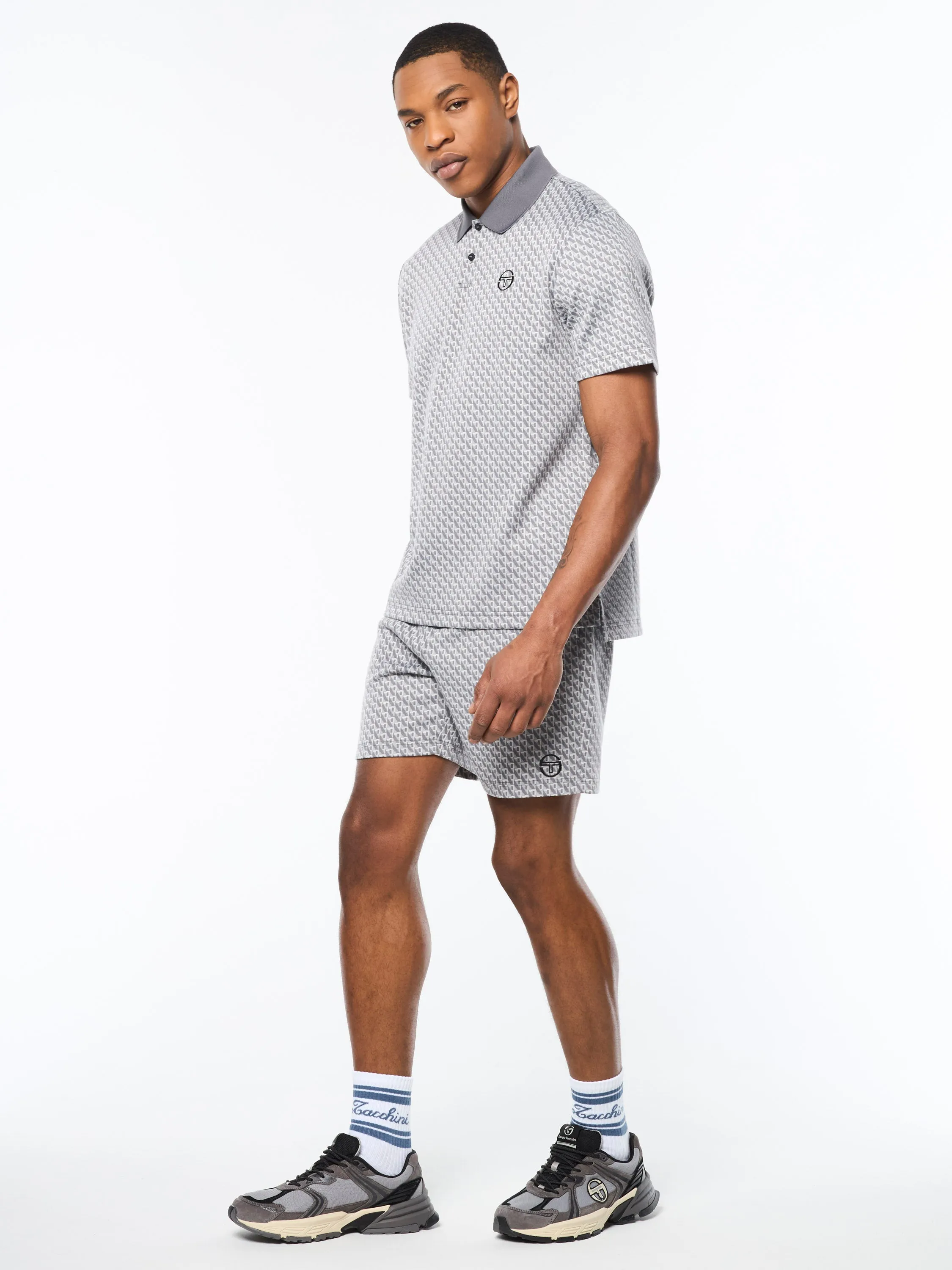 Paolo Knit Polo- Quiet Shade sold by Sergio Tacchini product image thumbnail 4