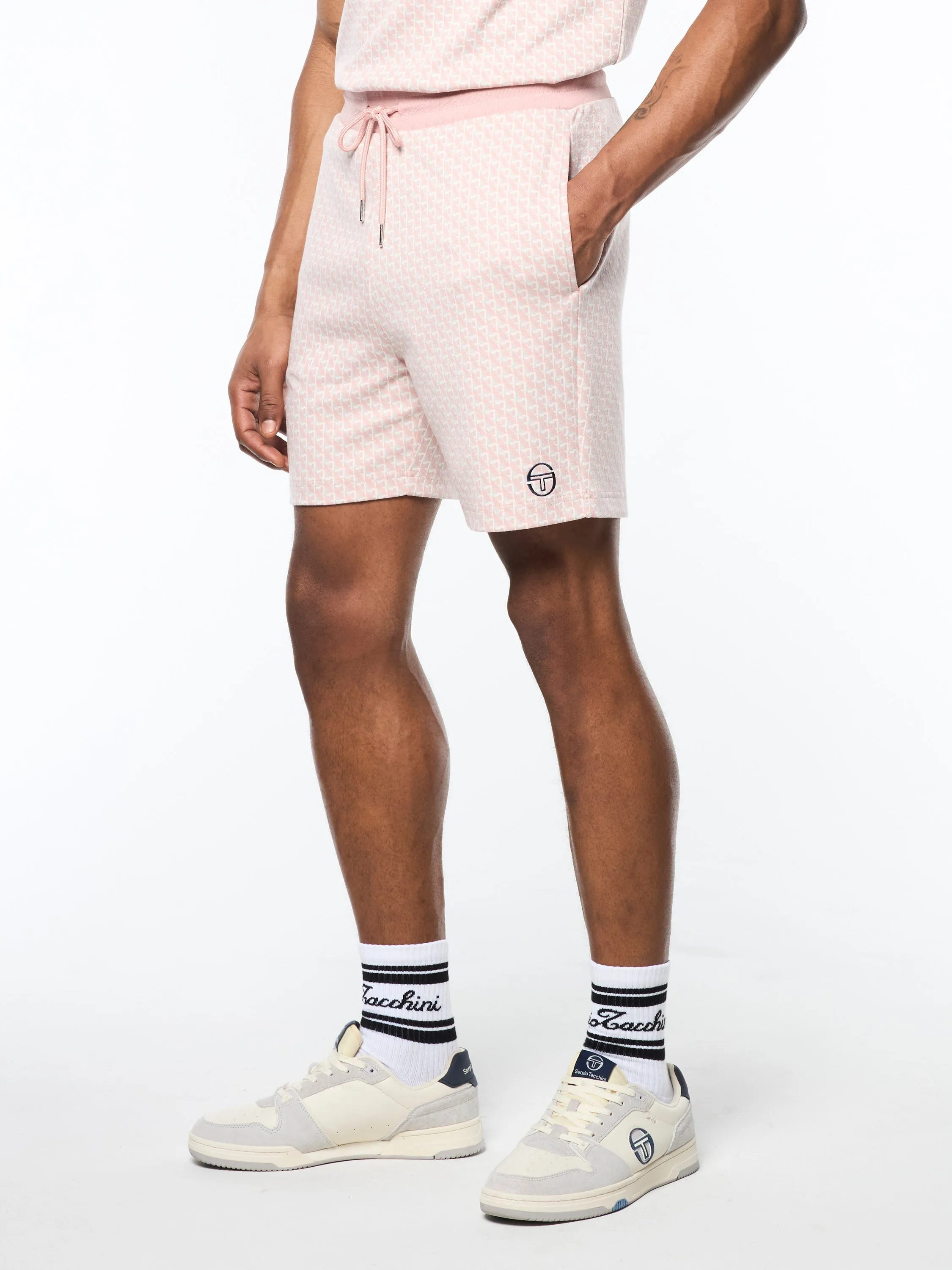 Paolo Knit Shorts- Pale Mauve sold by Sergio Tacchini product image thumbnail 2