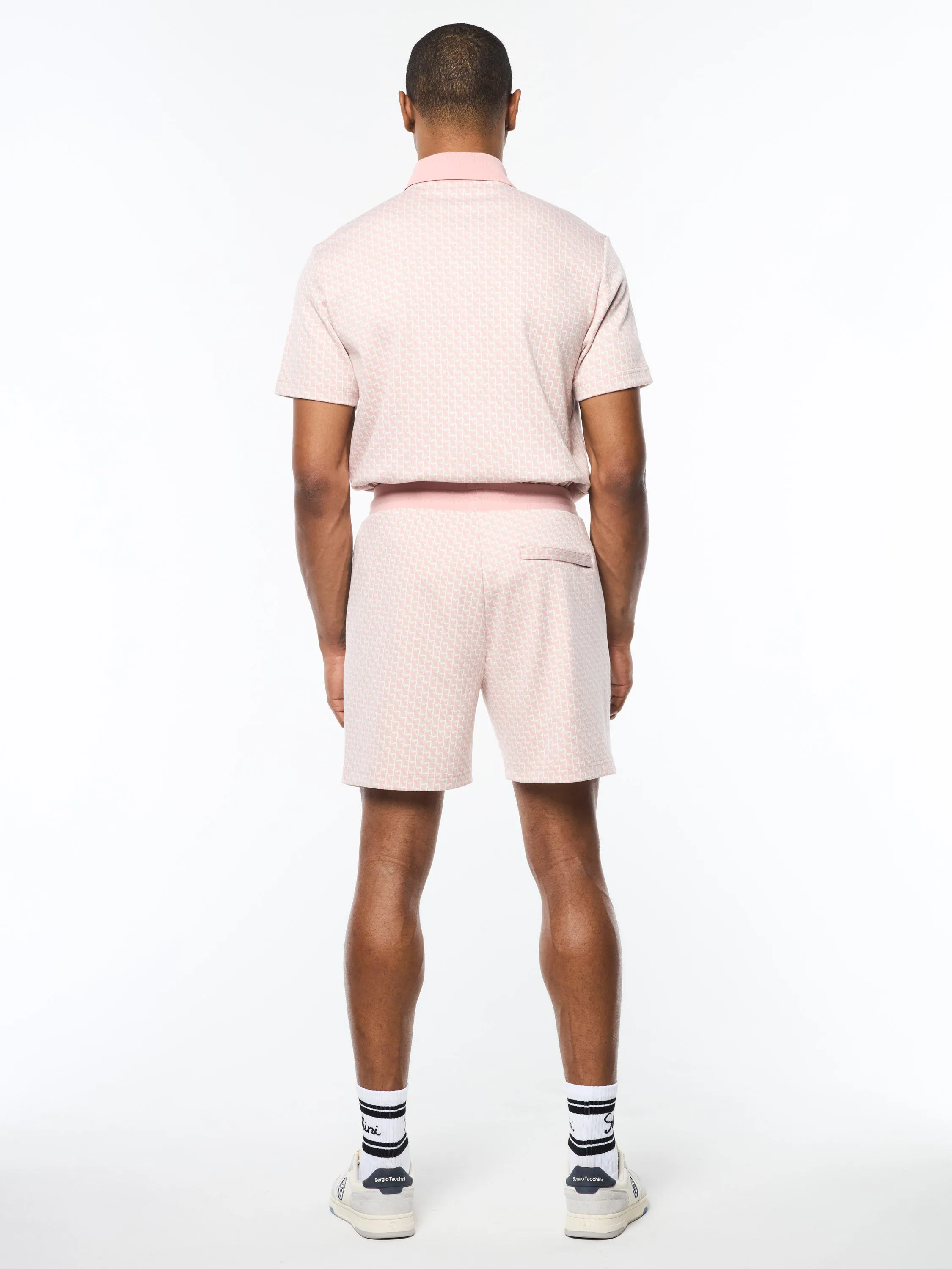 Paolo Knit Shorts- Pale Mauve sold by Sergio Tacchini product image thumbnail 5