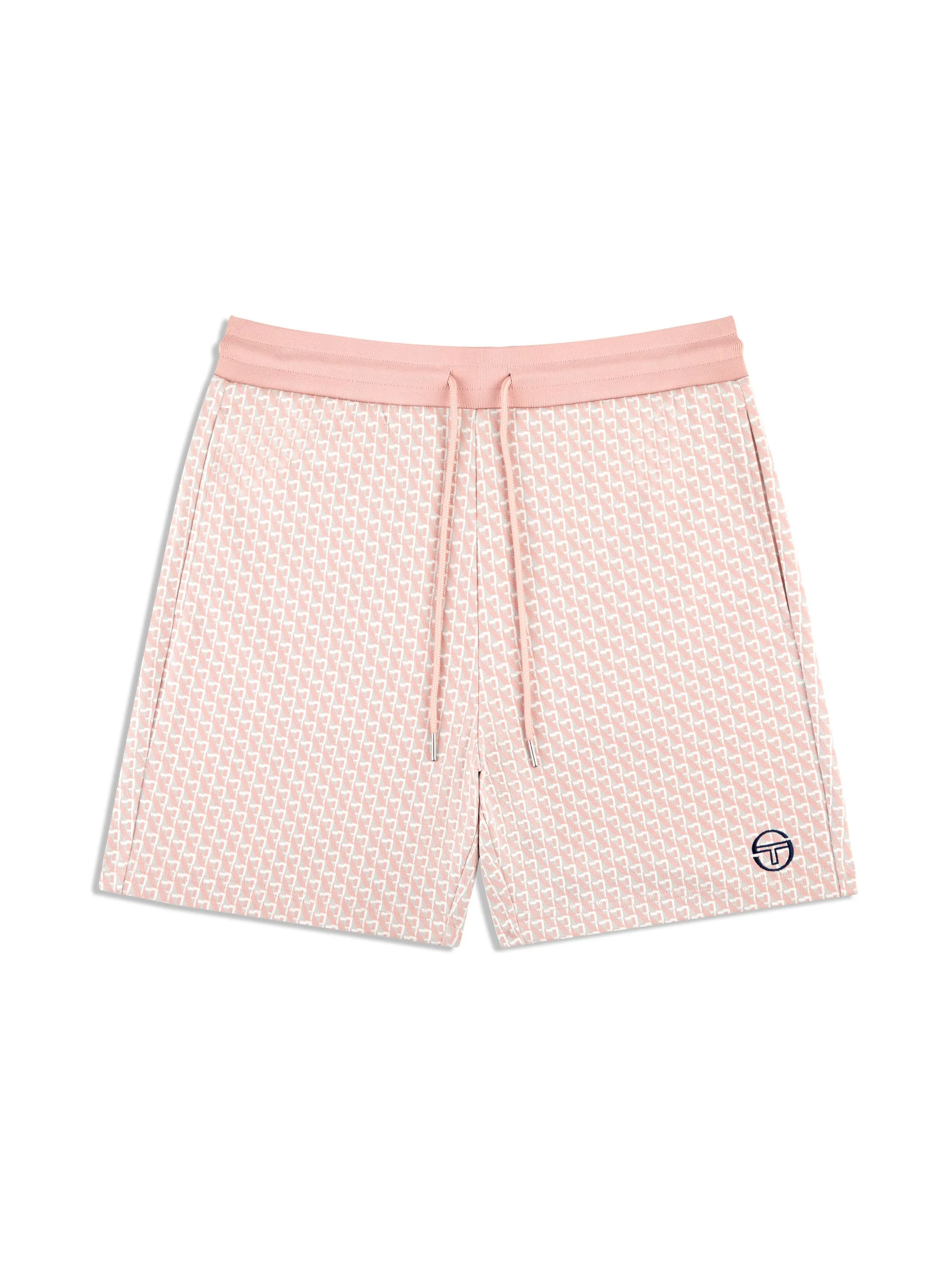 Paolo Knit Shorts- Pale Mauve sold by Sergio Tacchini