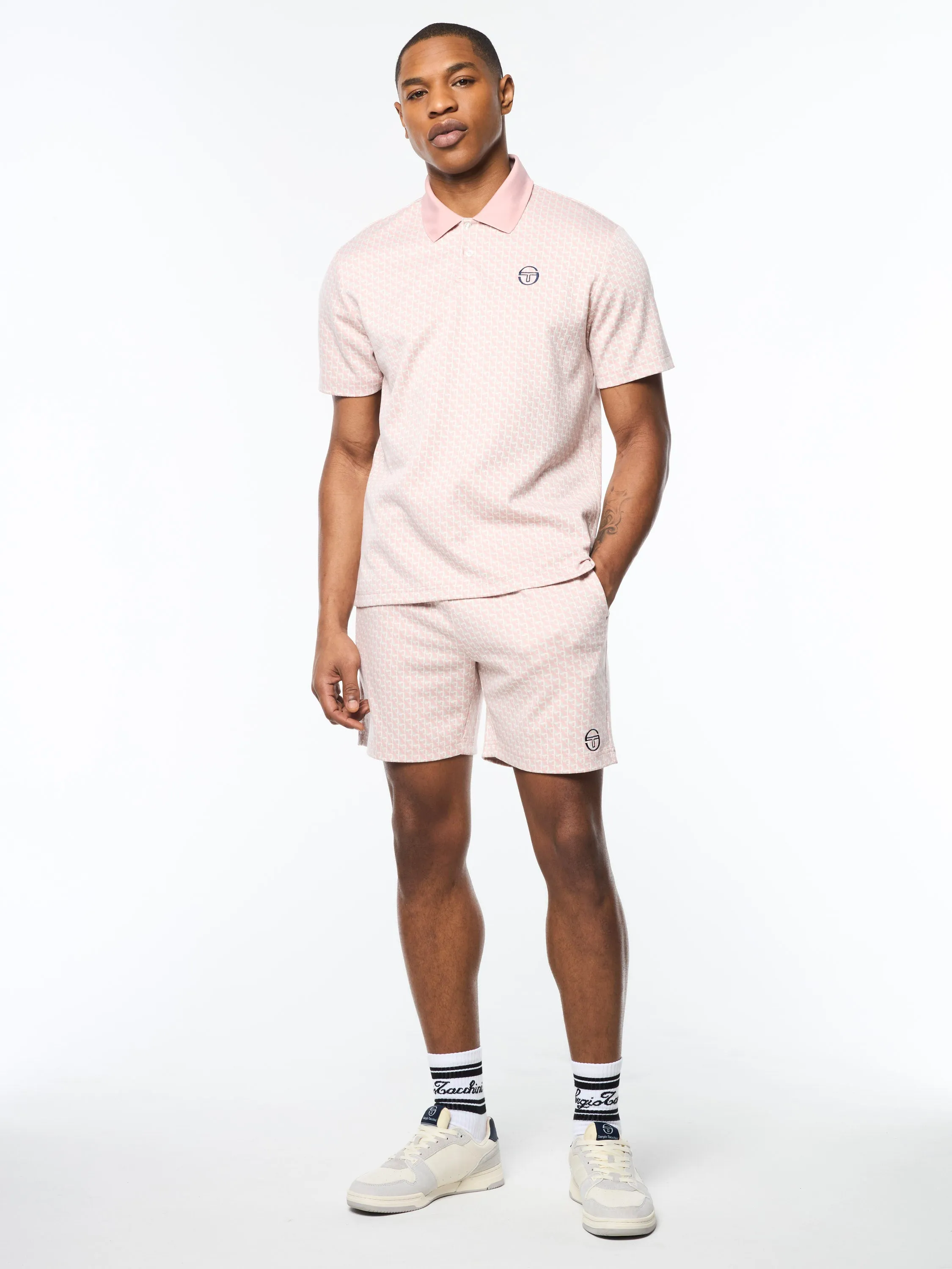 Paolo Knit Polo- Pale Mauve sold by Sergio Tacchini product image thumbnail 3