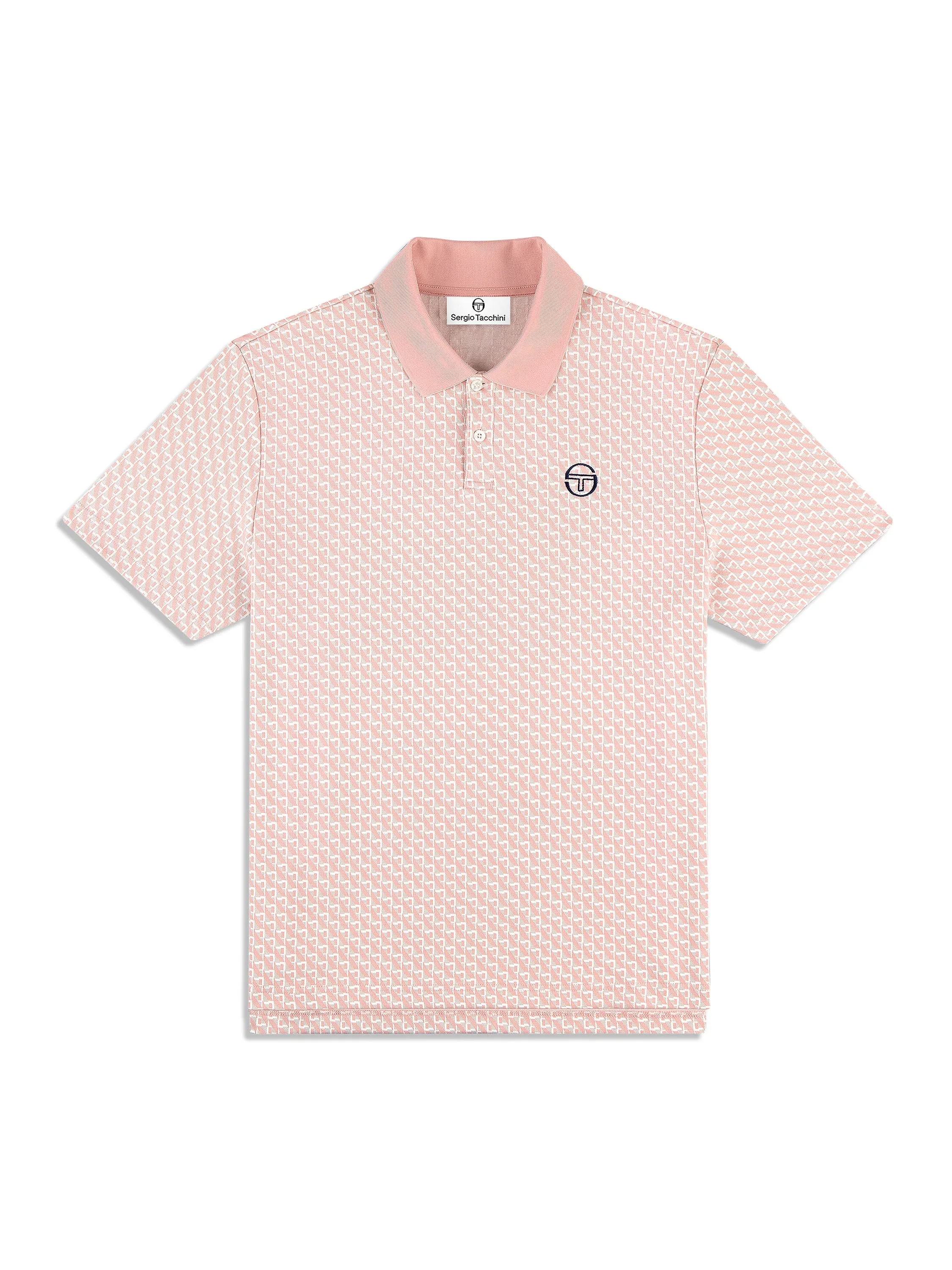 Paolo Knit Polo- Pale Mauve sold by Sergio Tacchini
