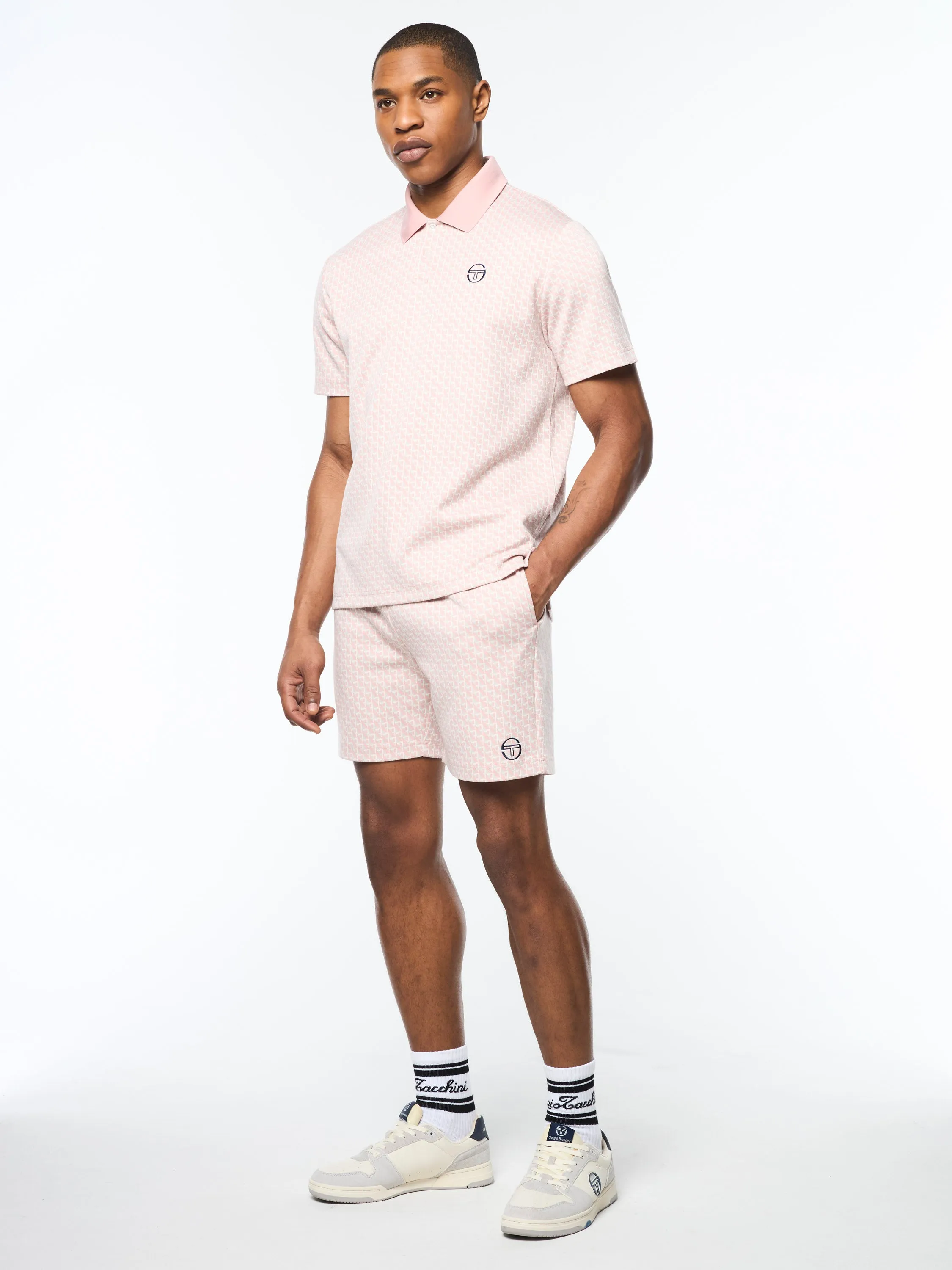 Paolo Knit Polo- Pale Mauve sold by Sergio Tacchini product image thumbnail 4