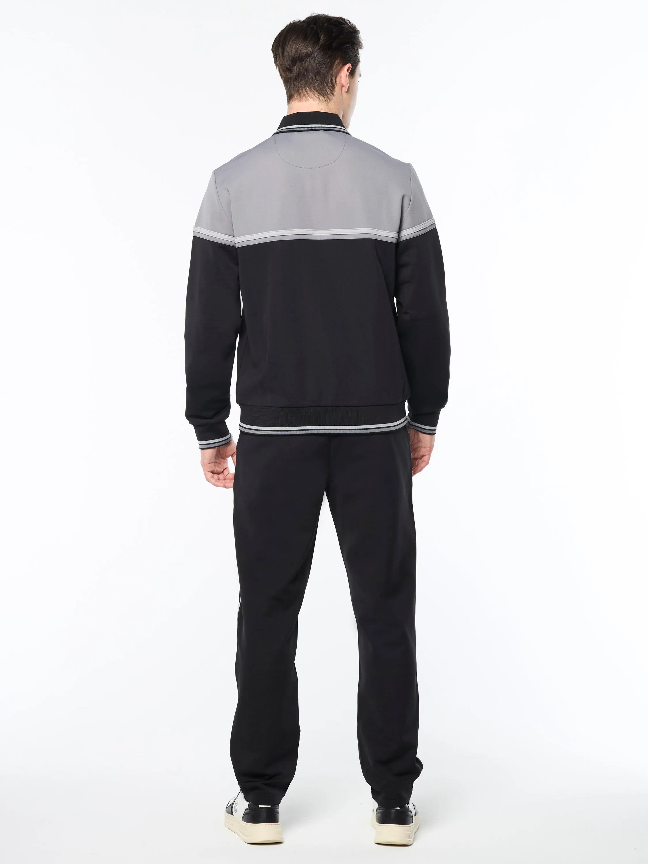 Olmi Track Jacket- Black Beauty sold by Sergio Tacchini product image thumbnail 5