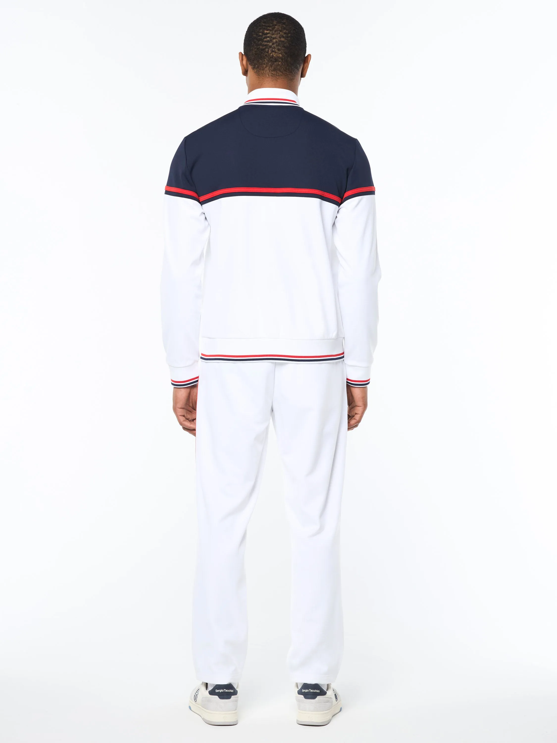 Olmi Track Jacket- Brilliant White sold by Sergio Tacchini product image thumbnail 5