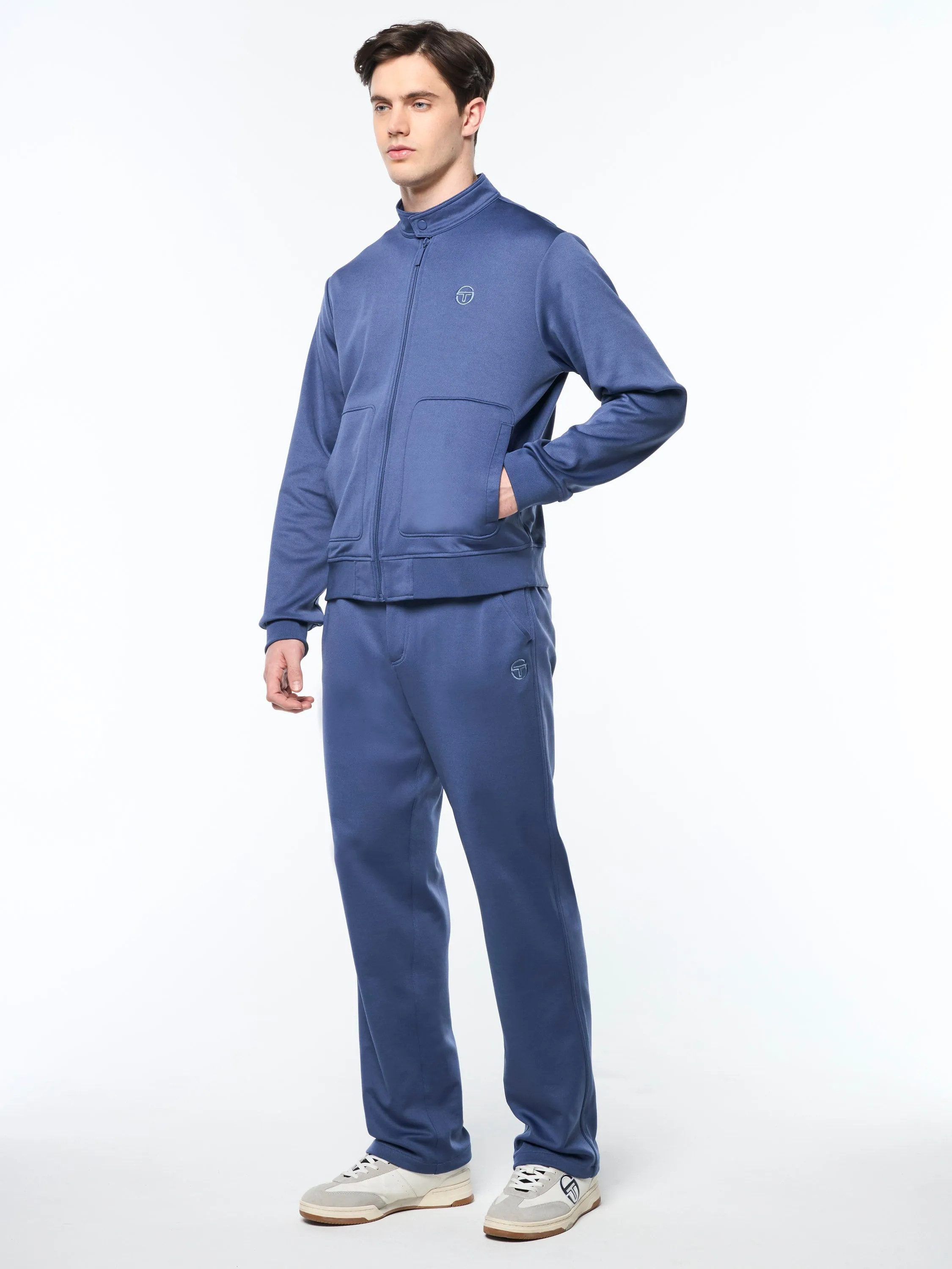 Sandro Track Jacket- Blue Indigo sold by Sergio Tacchini product image thumbnail 4