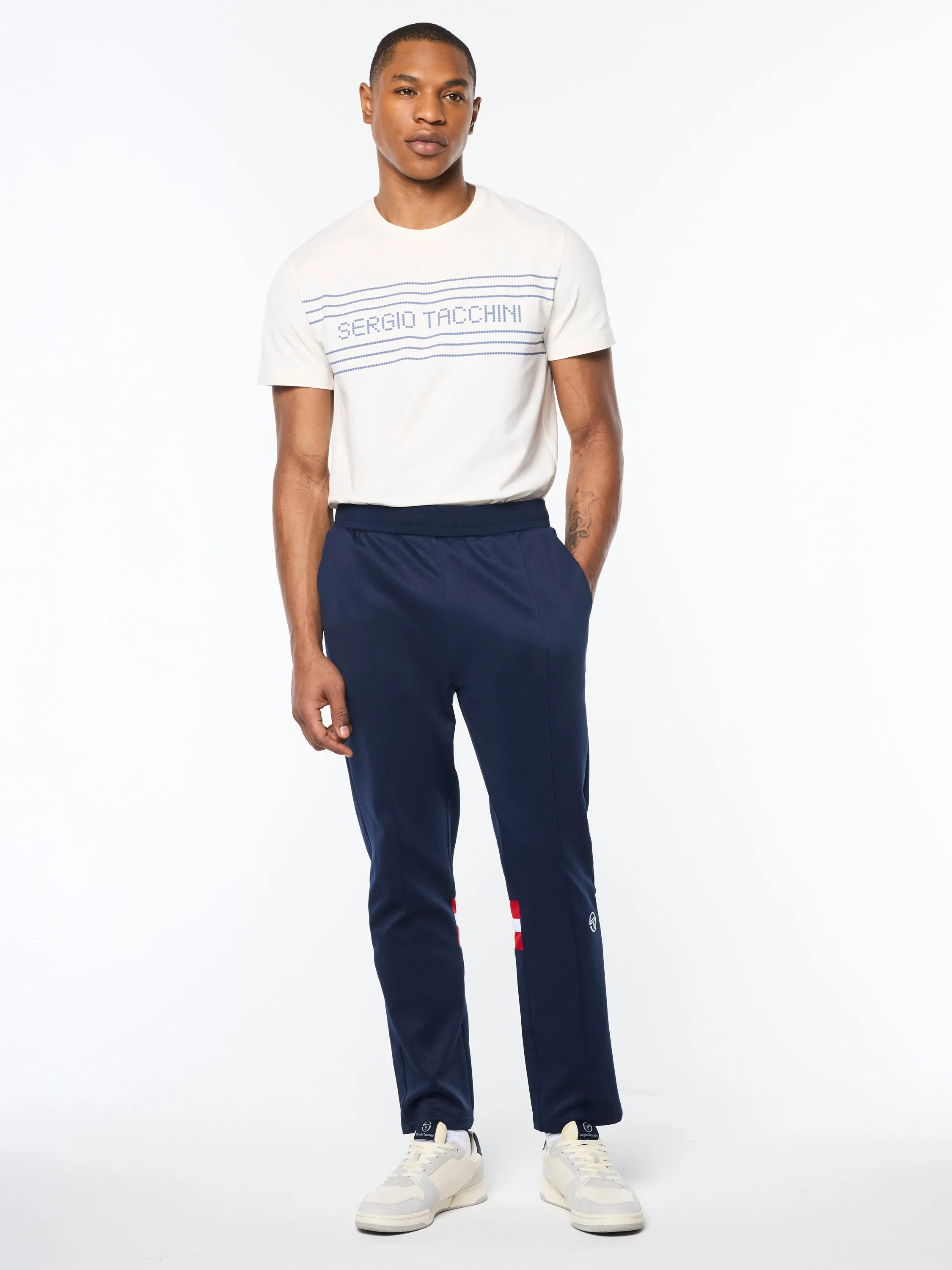 Rimini Track Pant- Maritime Blue sold by Sergio Tacchini product image thumbnail 3