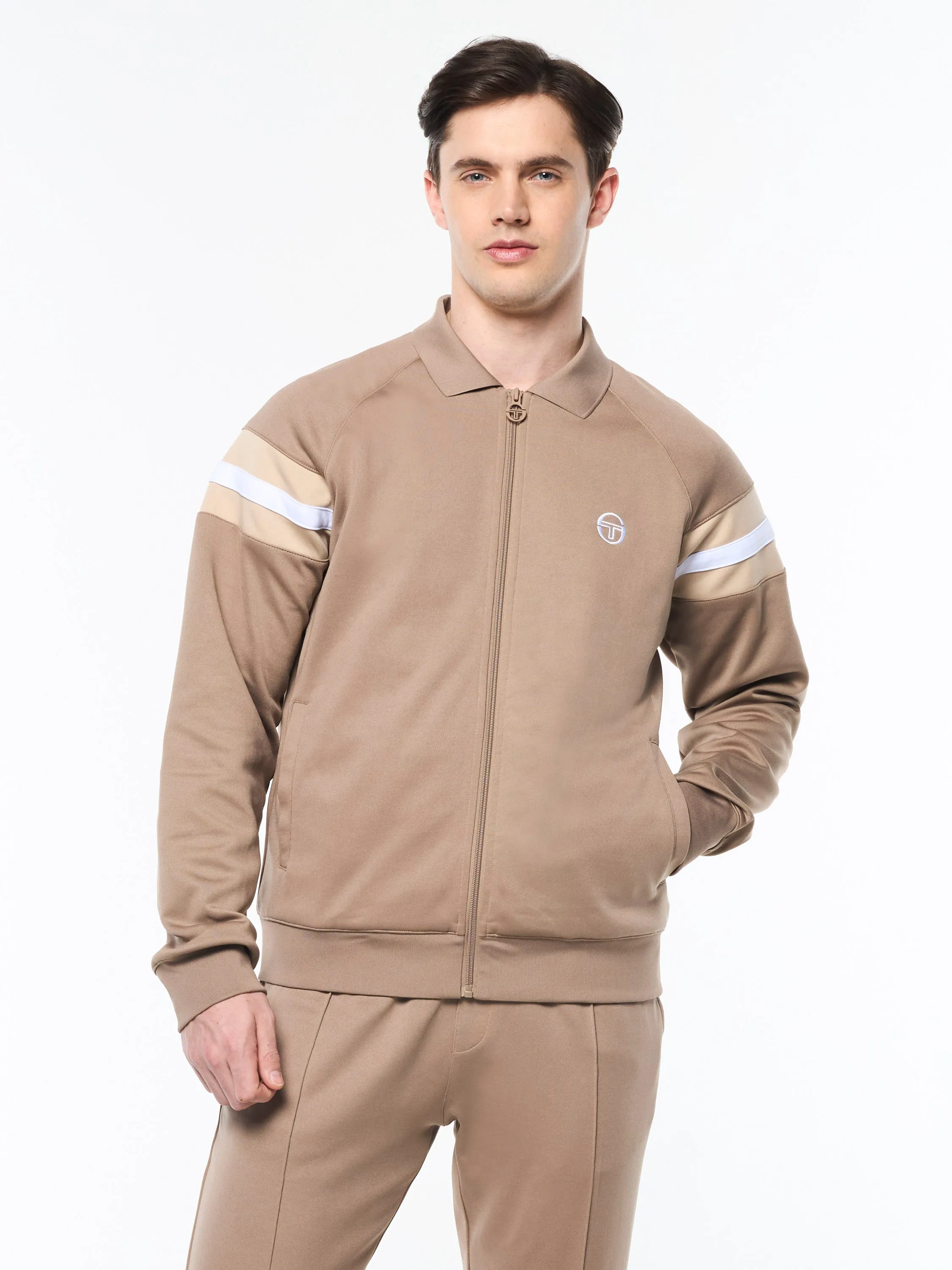Rimini Track Jacket- Taupe Grey sold by Sergio Tacchini product image thumbnail 2