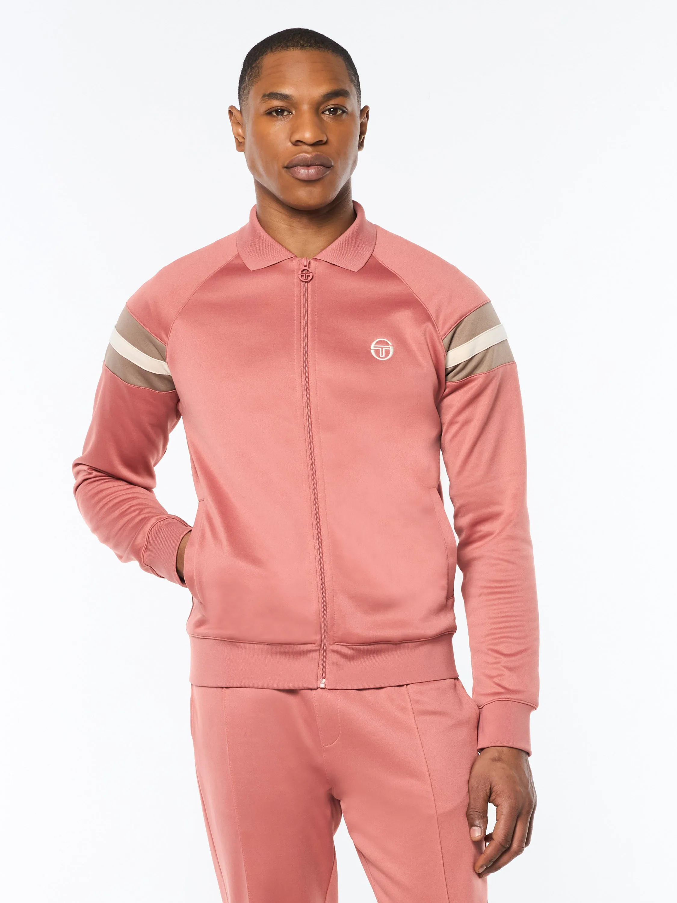 Rimini Track Jacket- Light Mahogany sold by Sergio Tacchini product image thumbnail 2
