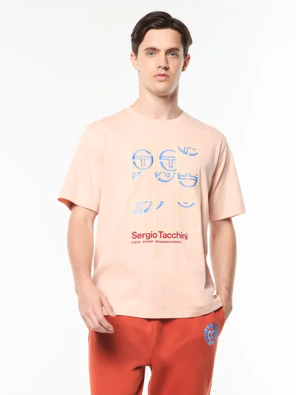 Vincere T-Shirt- Evening Sand made by Sergio Tacchini
