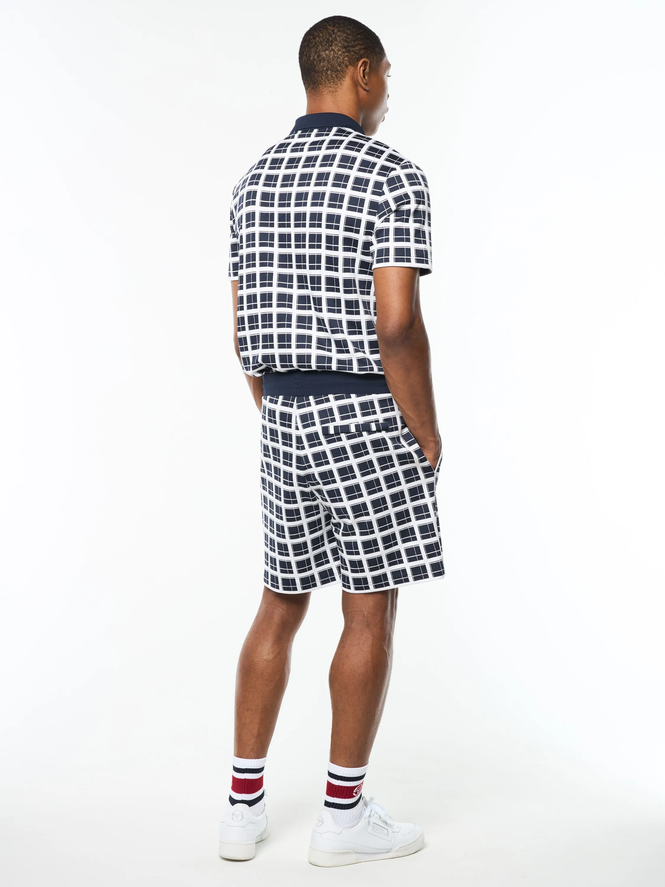 Damarindo Check Short- Maritime Blue sold by Sergio Tacchini product image thumbnail 4