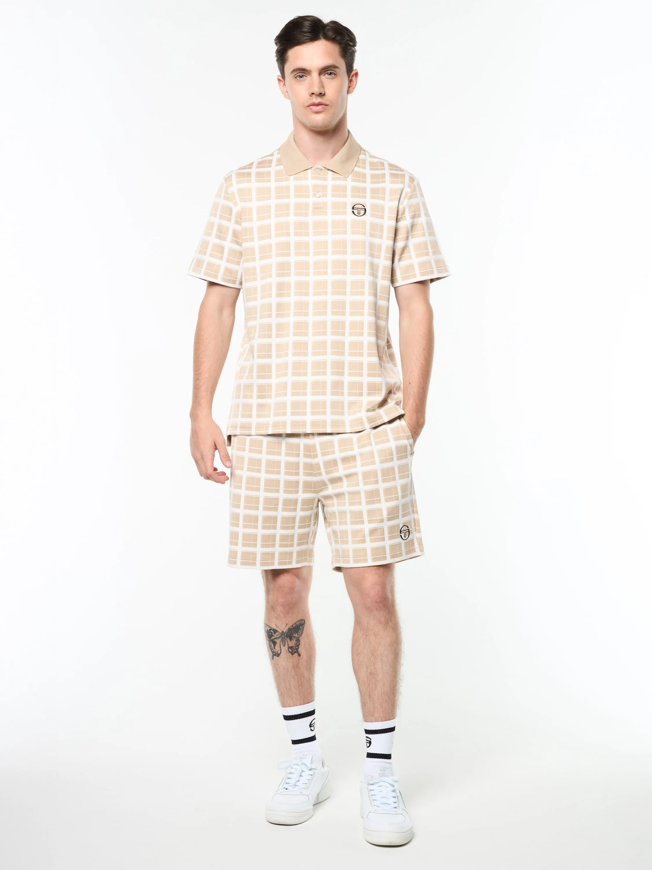 Damarindo Check Polo- Humus sold by Sergio Tacchini product image thumbnail 2