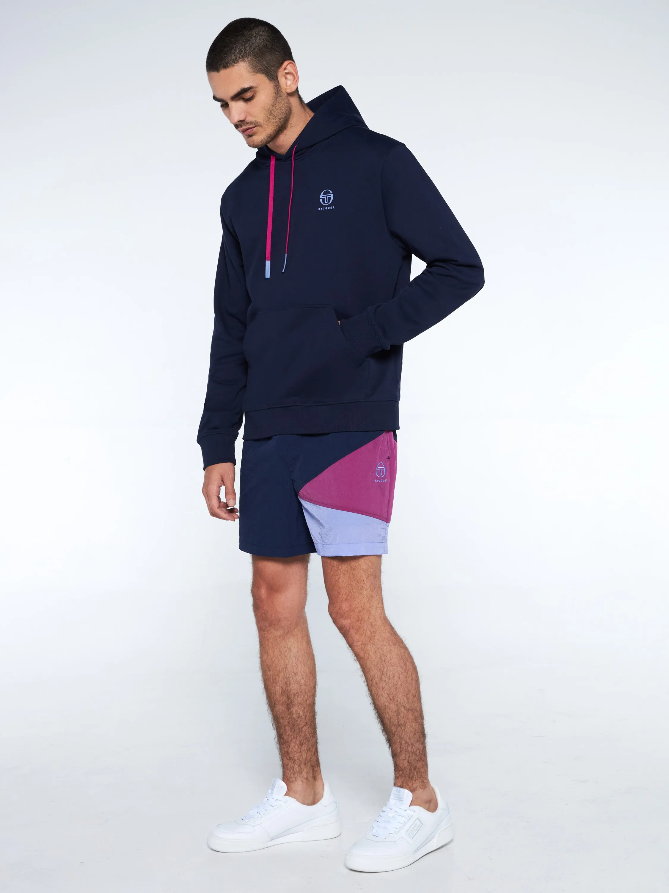 ST x Racquet Hoodie-Maritime Blue sold by Sergio Tacchini product image thumbnail 4