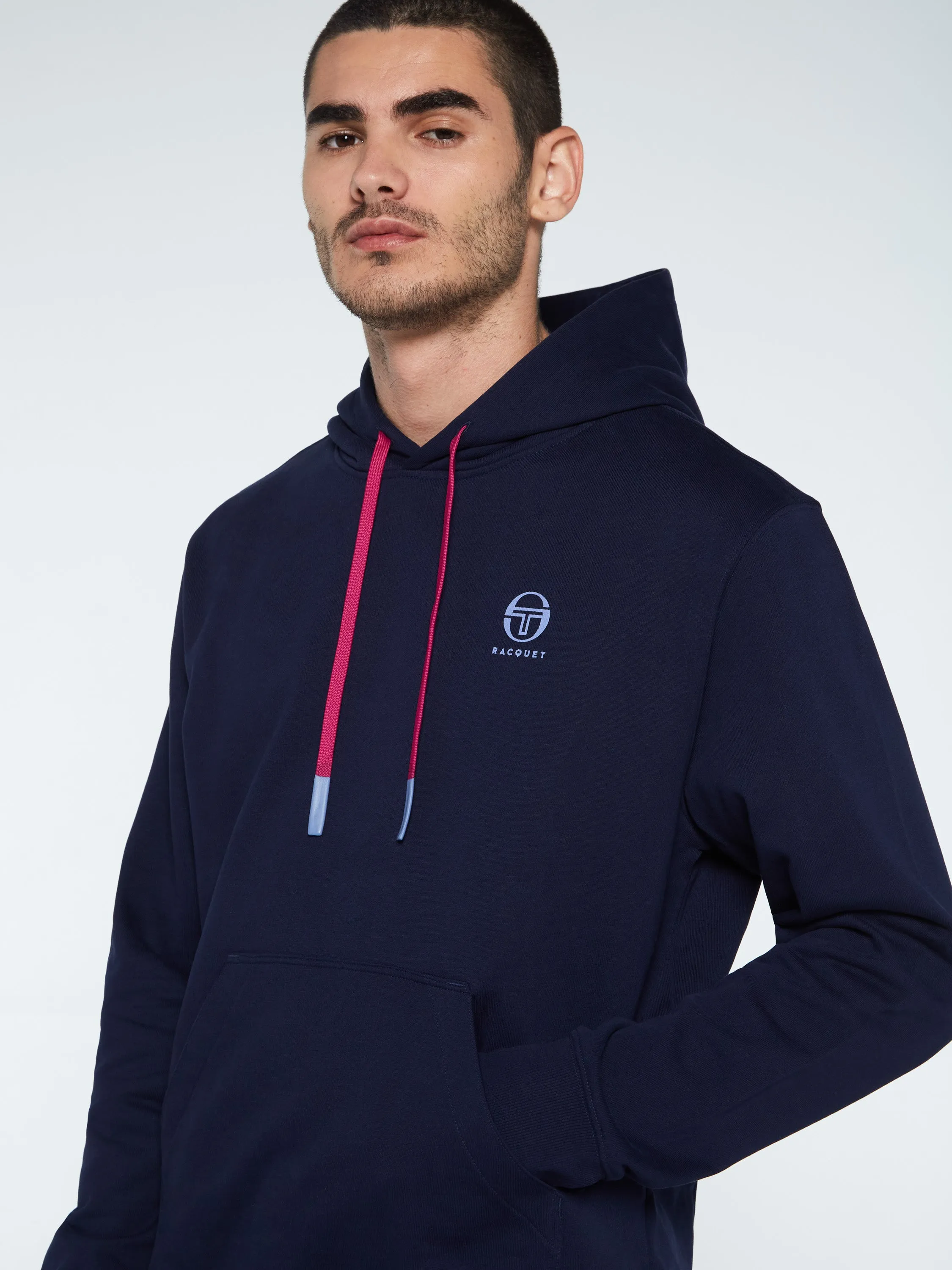 ST x Racquet Hoodie-Maritime Blue sold by Sergio Tacchini product image thumbnail 5
