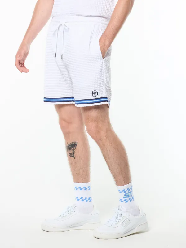 Chiaro Cabana Short- Brilliant White sold by Sergio Tacchini
