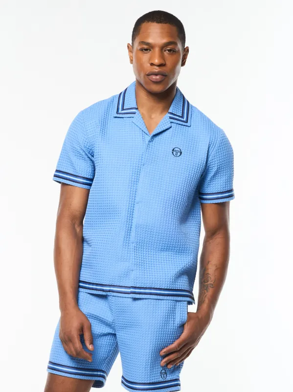 Chiaro Cabana Shirt- Ultramarine sold by Sergio Tacchini