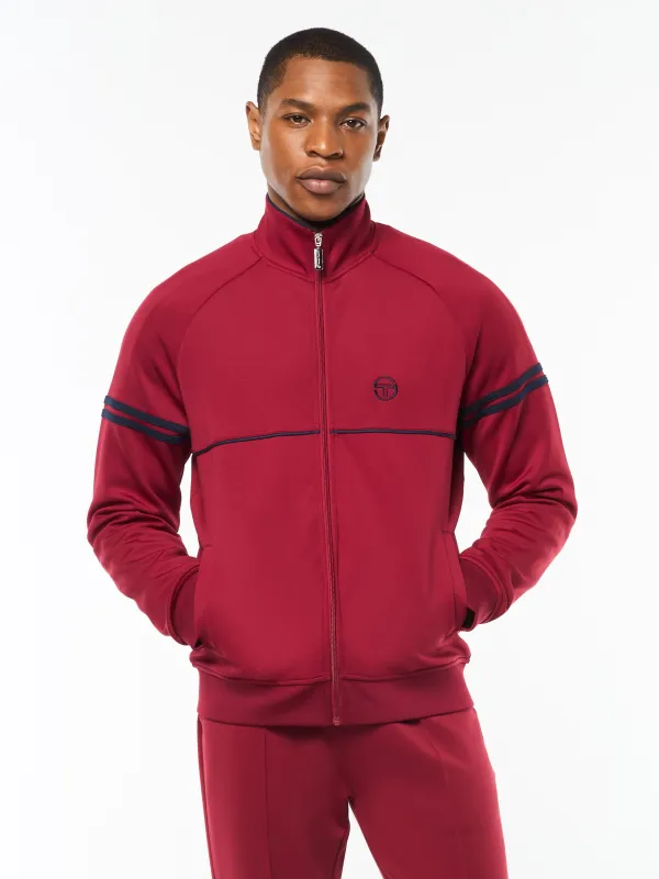 Orion Track Jacket- Rhubarb sold by Sergio Tacchini