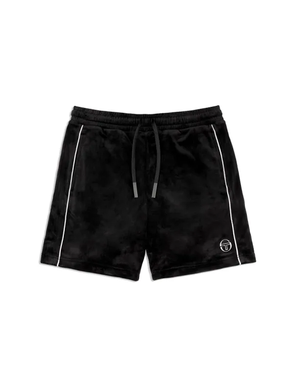 Lioni Velour Short Archivio- Black Beauty made by Sergio Tacchini