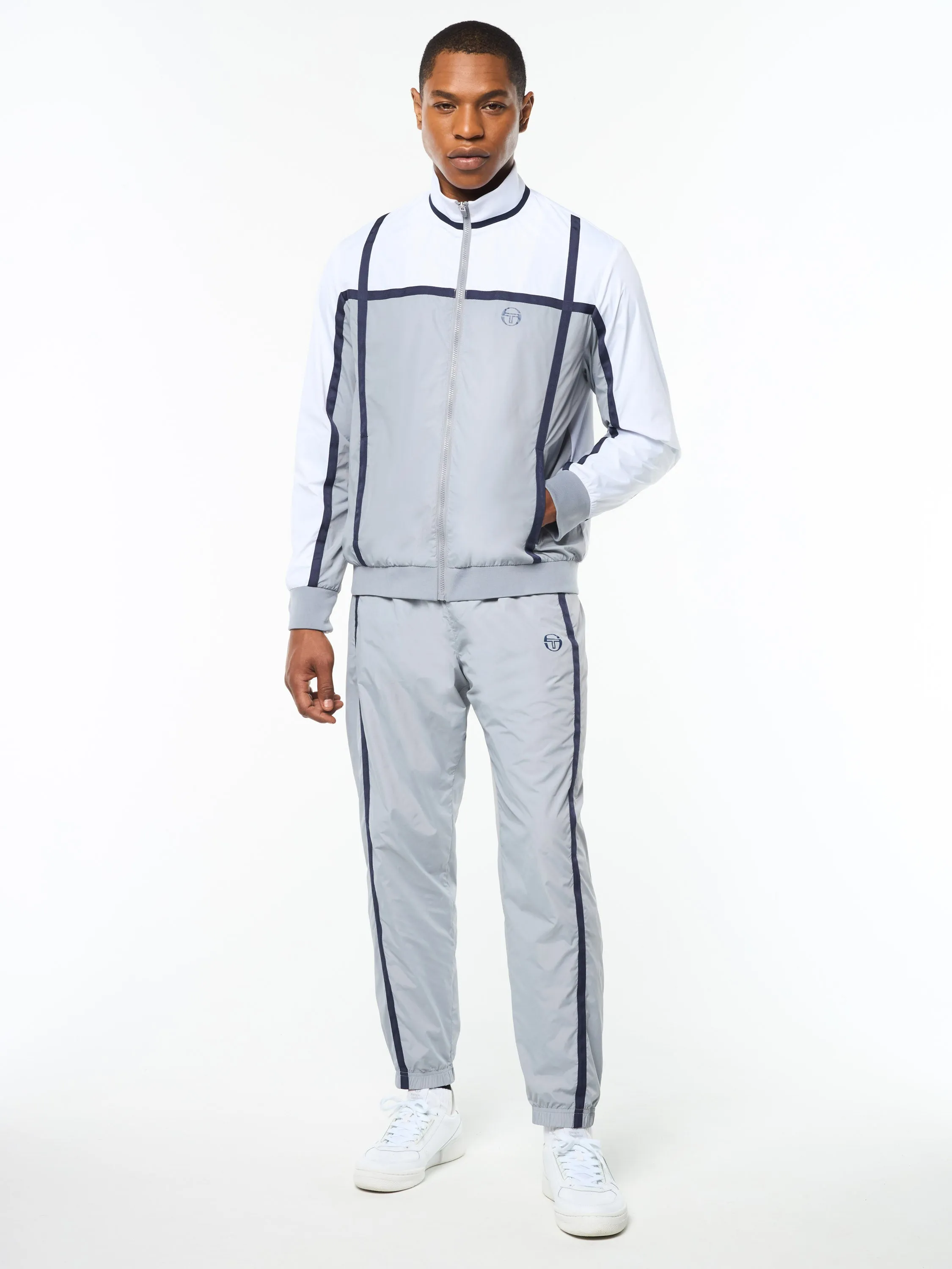 Campo Court Track Jacket- Quiet Grey sold by Sergio Tacchini product image thumbnail 2