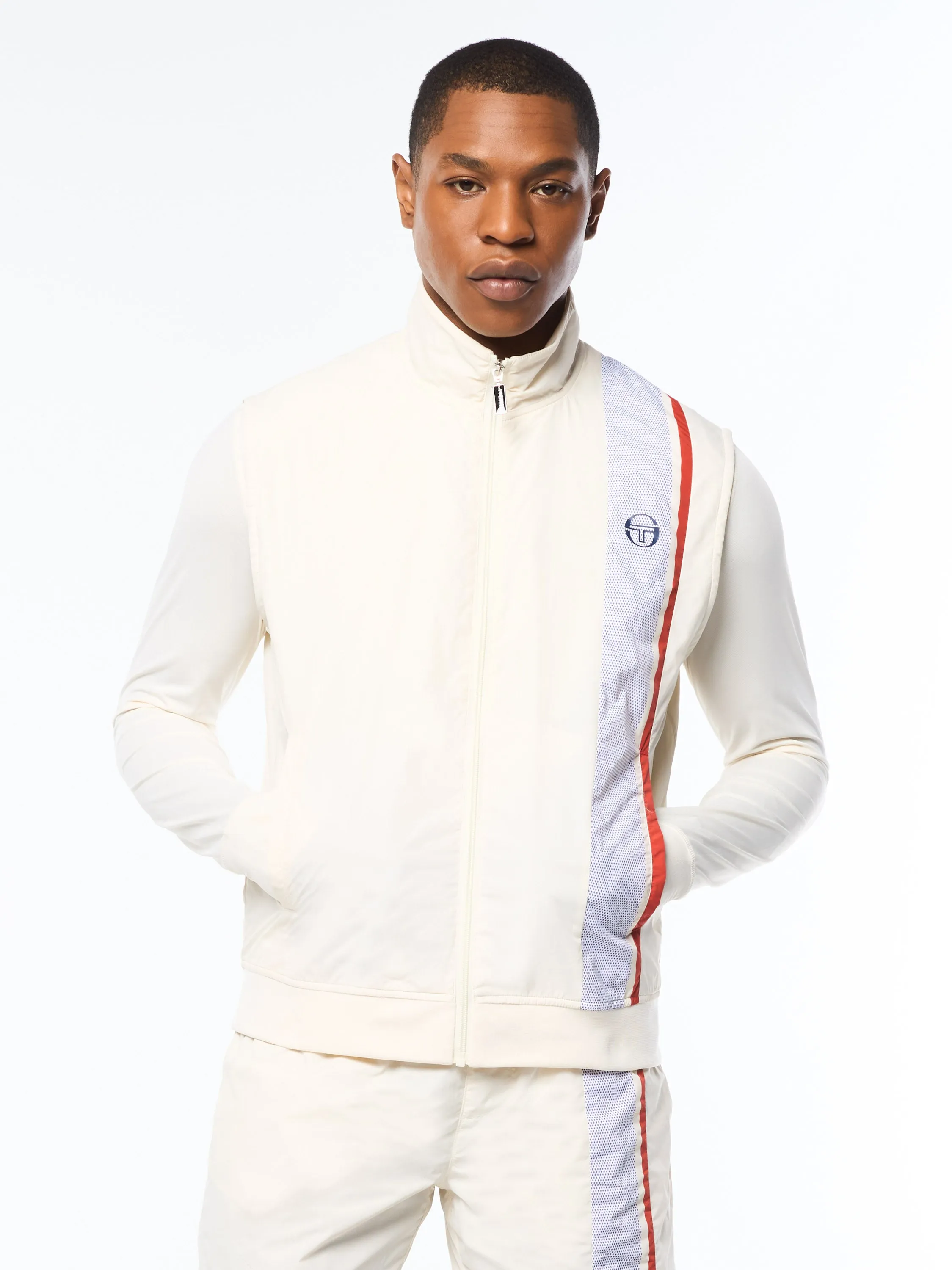 Attivo Damarindo Vest- Gardenia sold by Sergio Tacchini