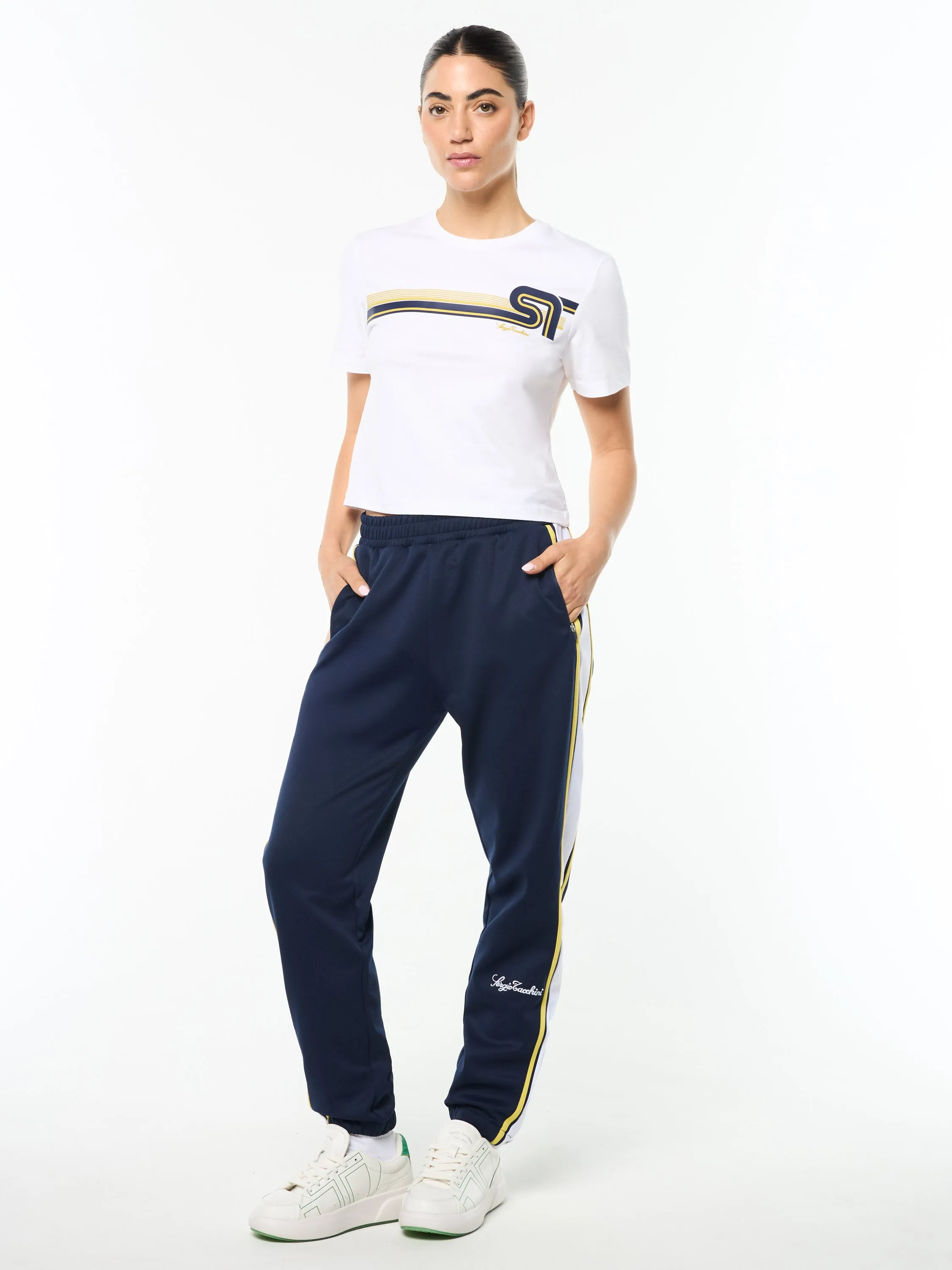 Women's Corsa Track Pant- Maritime Blue sold by Sergio Tacchini product image thumbnail 2