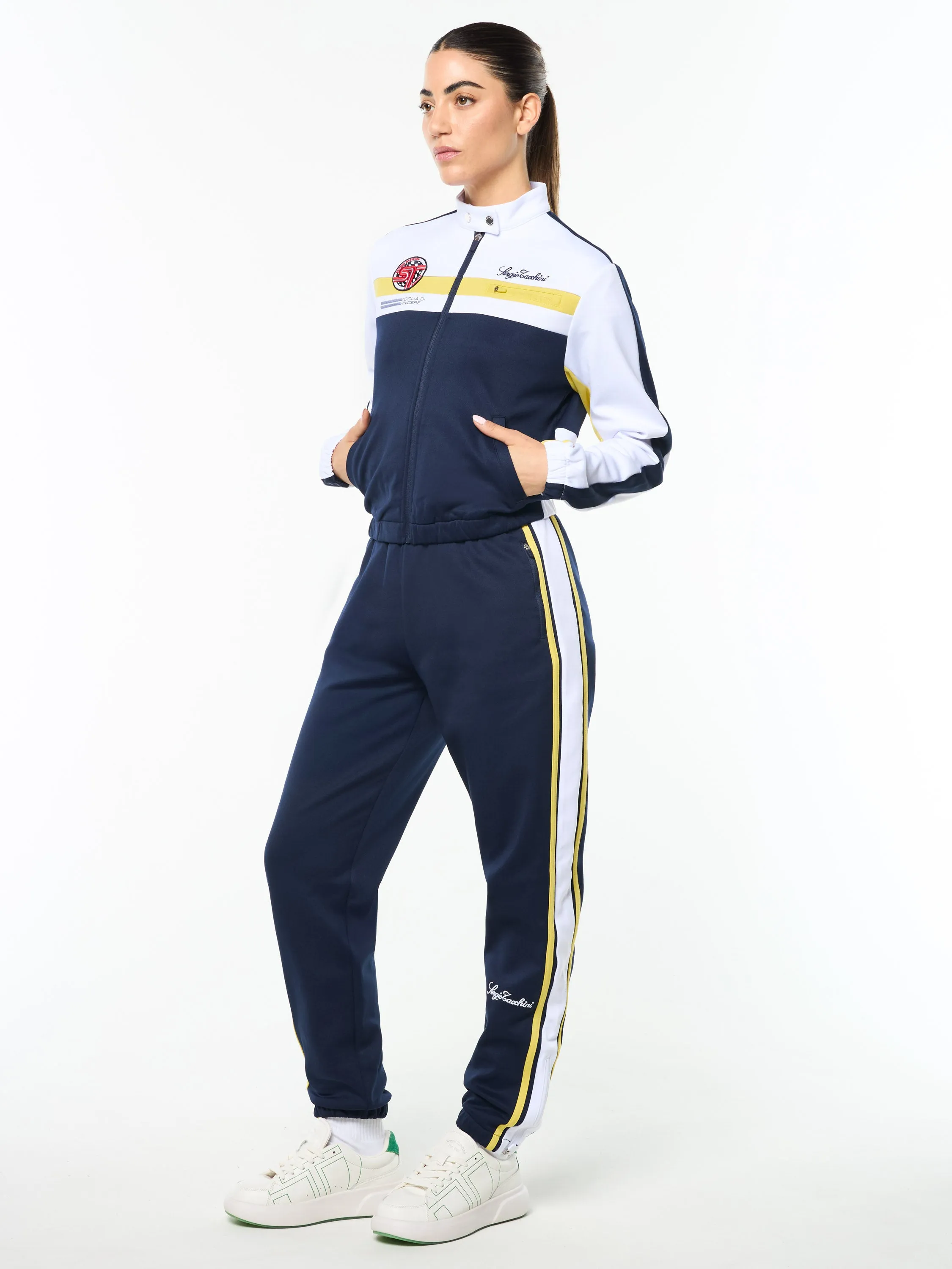 Women's Corsa Track Jacket- Maritime Blue sold by Sergio Tacchini product image thumbnail 3