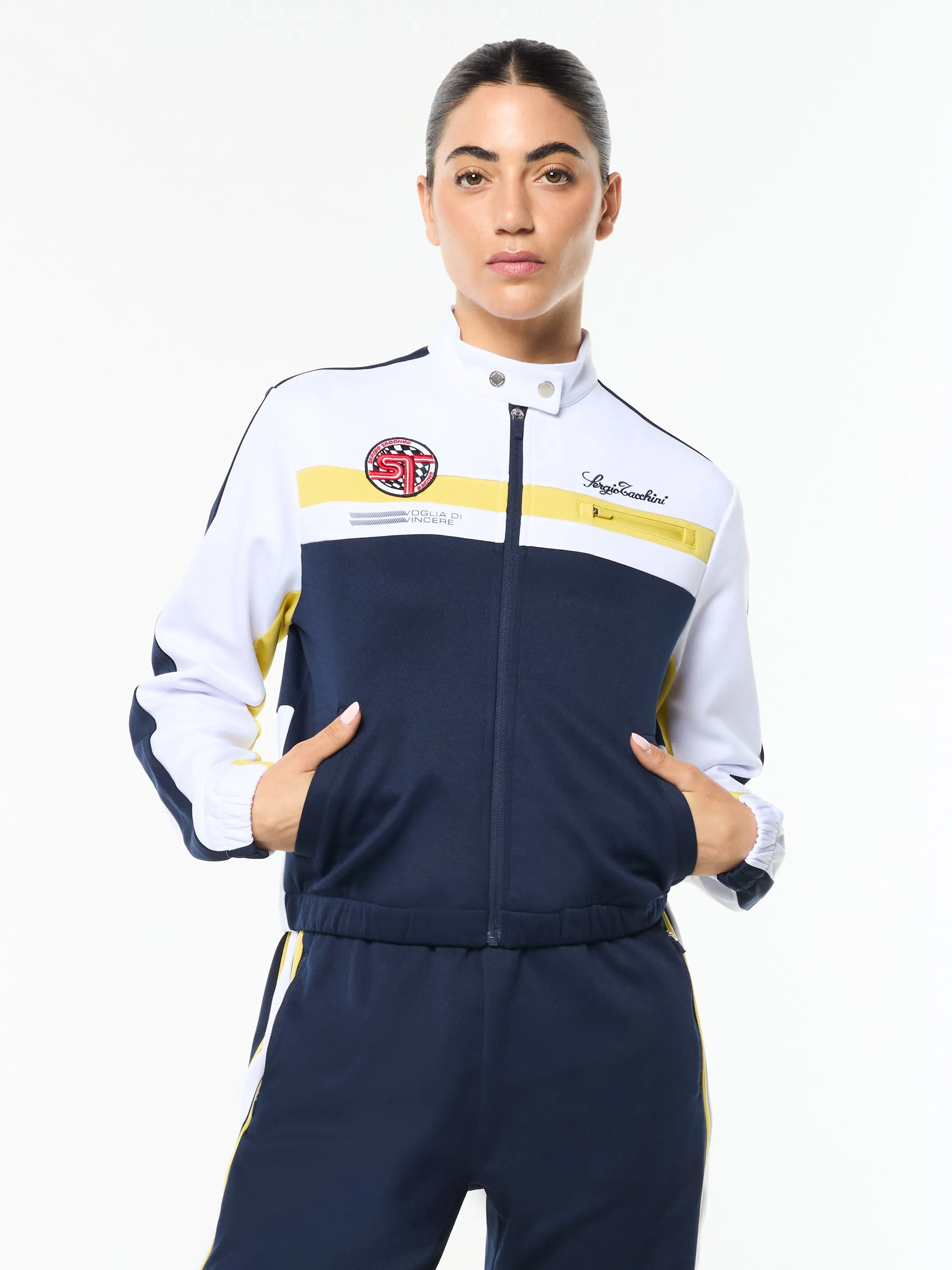 Women's Corsa Track Jacket- Maritime Blue sold by Sergio Tacchini