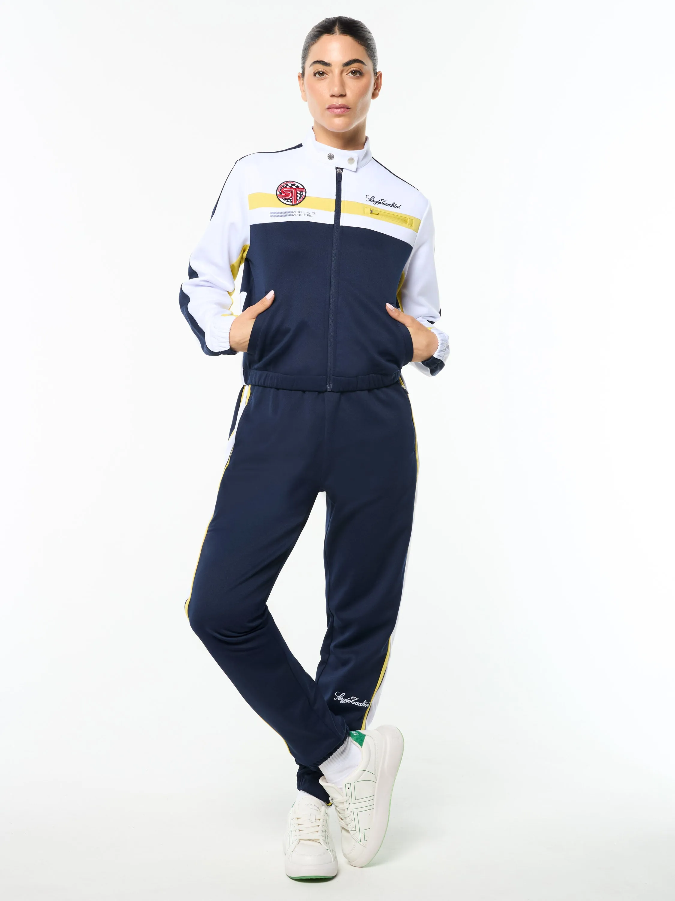Women's Corsa Track Jacket- Maritime Blue sold by Sergio Tacchini product image thumbnail 2