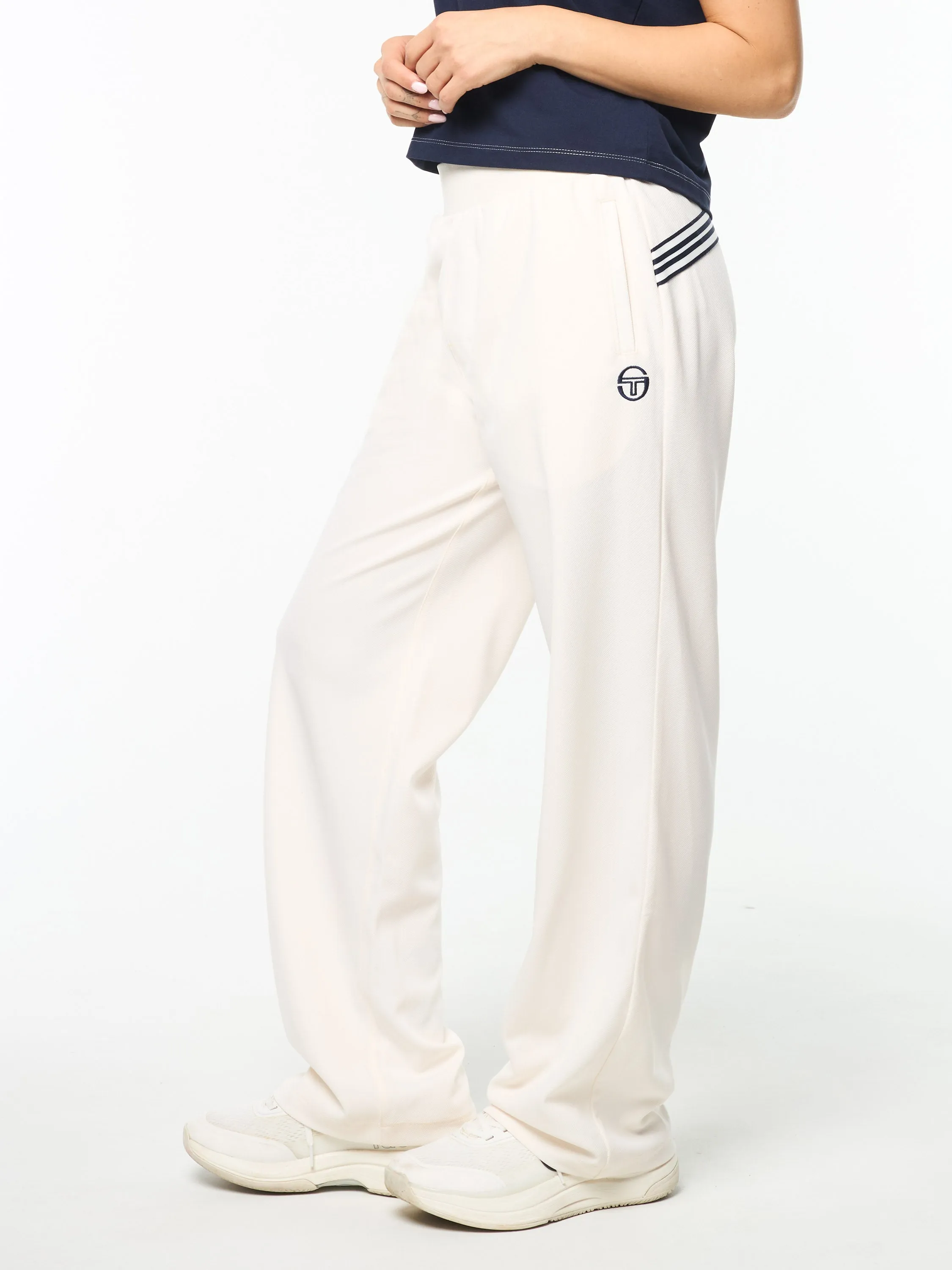 Sole Track Pant- Gardenia sold by Sergio Tacchini