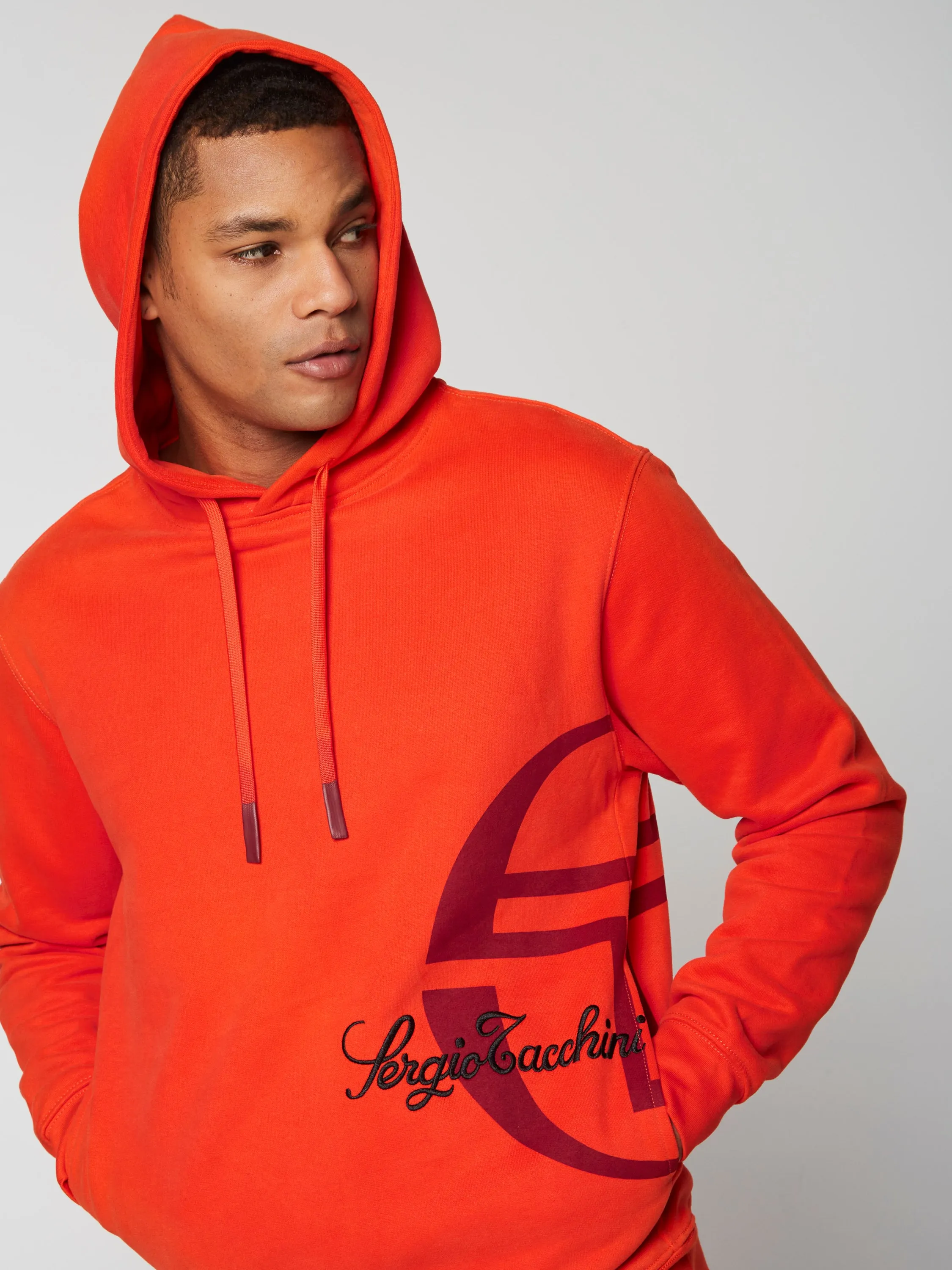 Garcon Hoodie- Poinciana sold by Sergio Tacchini product image thumbnail 3