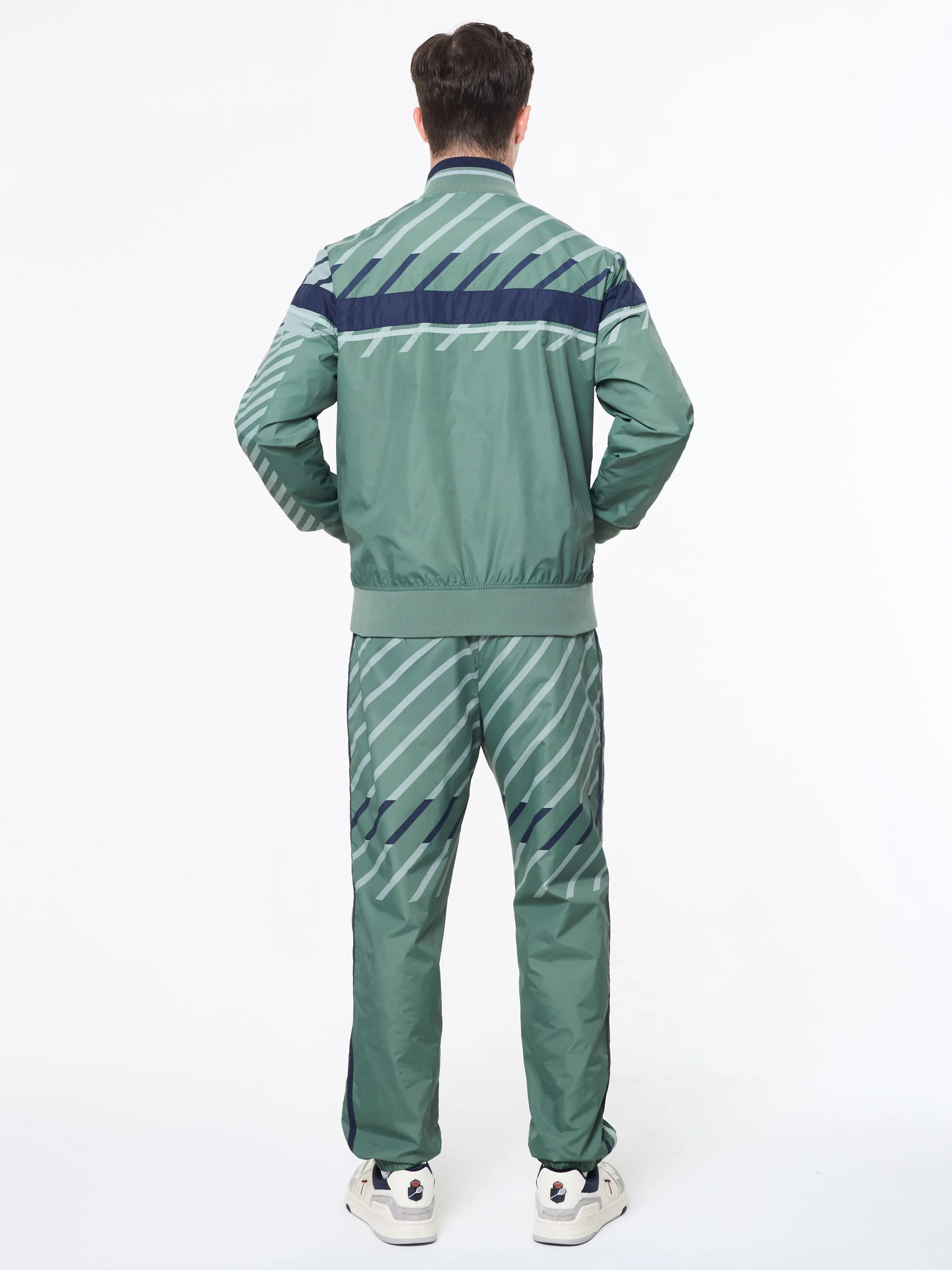 Quadretto Track Jacket- Duck Green sold by Sergio Tacchini product image thumbnail 4