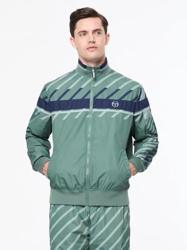 Quadretto Track Jacket- Duck Green sold by Sergio Tacchini