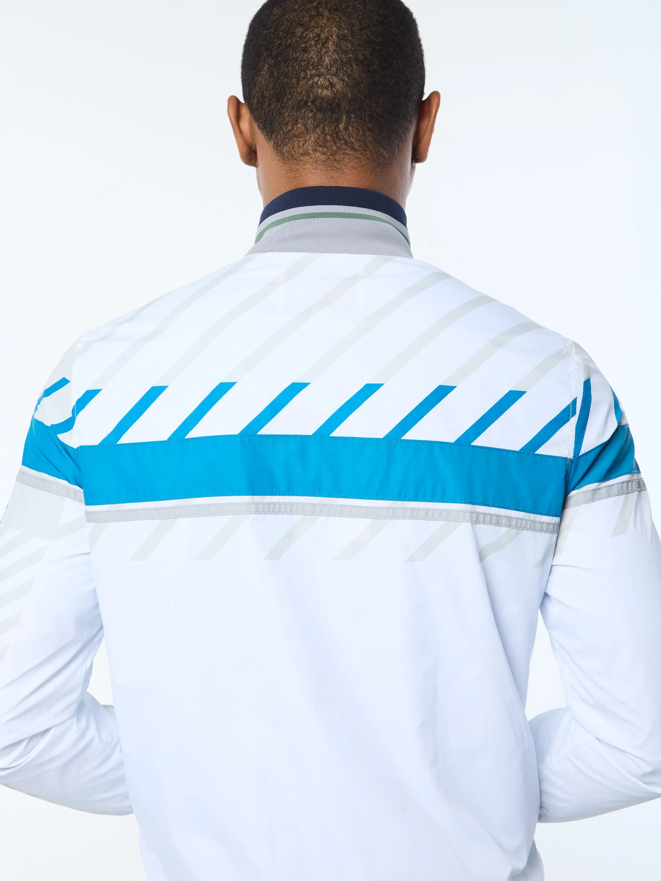 Quadretto Track Jacket- Brilliant White sold by Sergio Tacchini product image thumbnail 5