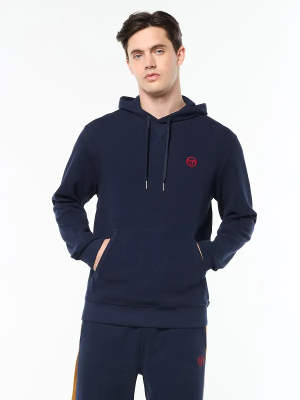 Grafico Hoodie- Maritime Blue sold by Sergio Tacchini