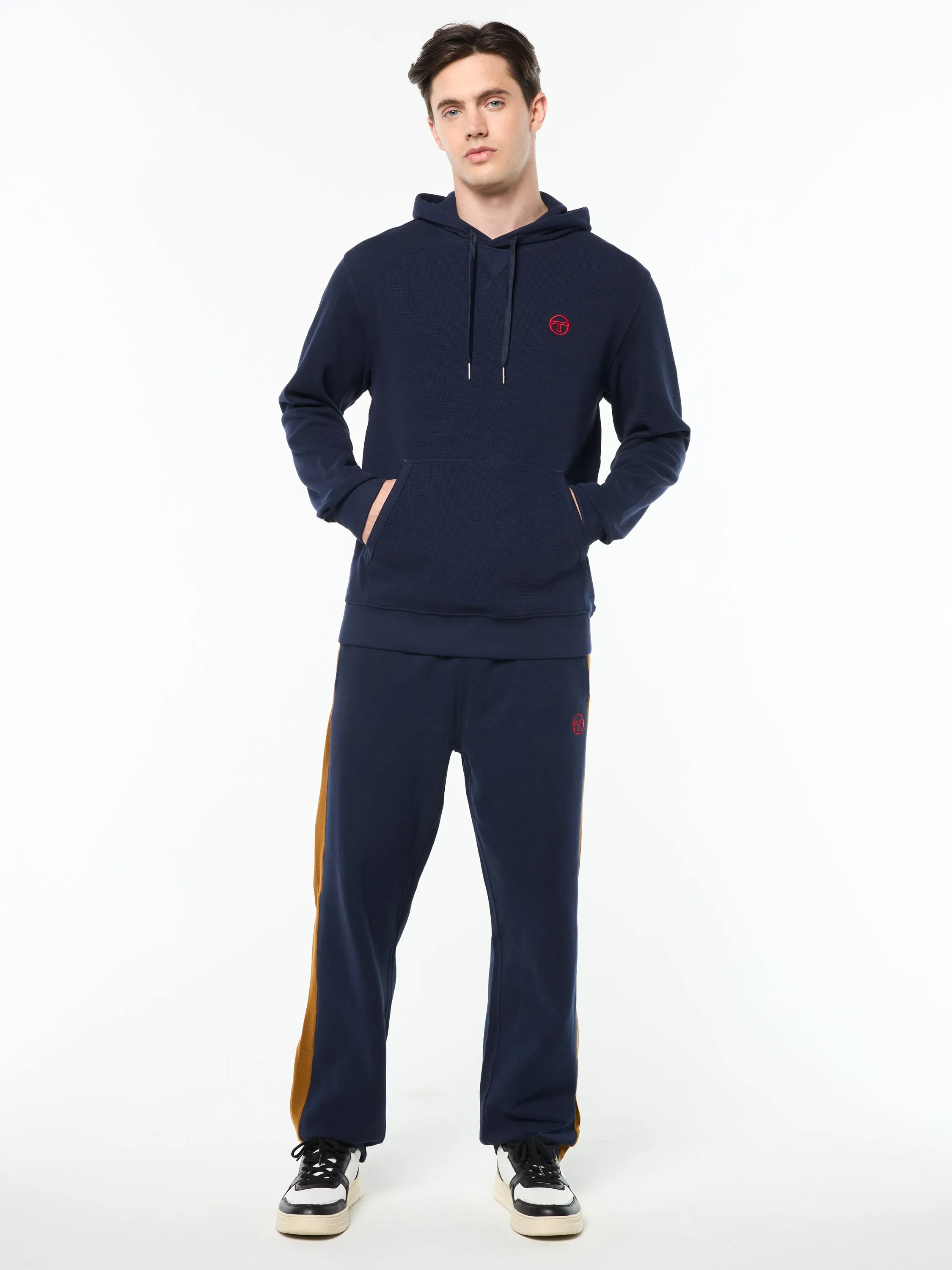 Grafico Hoodie- Maritime Blue sold by Sergio Tacchini product image thumbnail 2