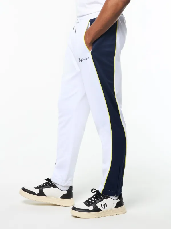 Corsa Track Pant- Brilliant White sold by Sergio Tacchini