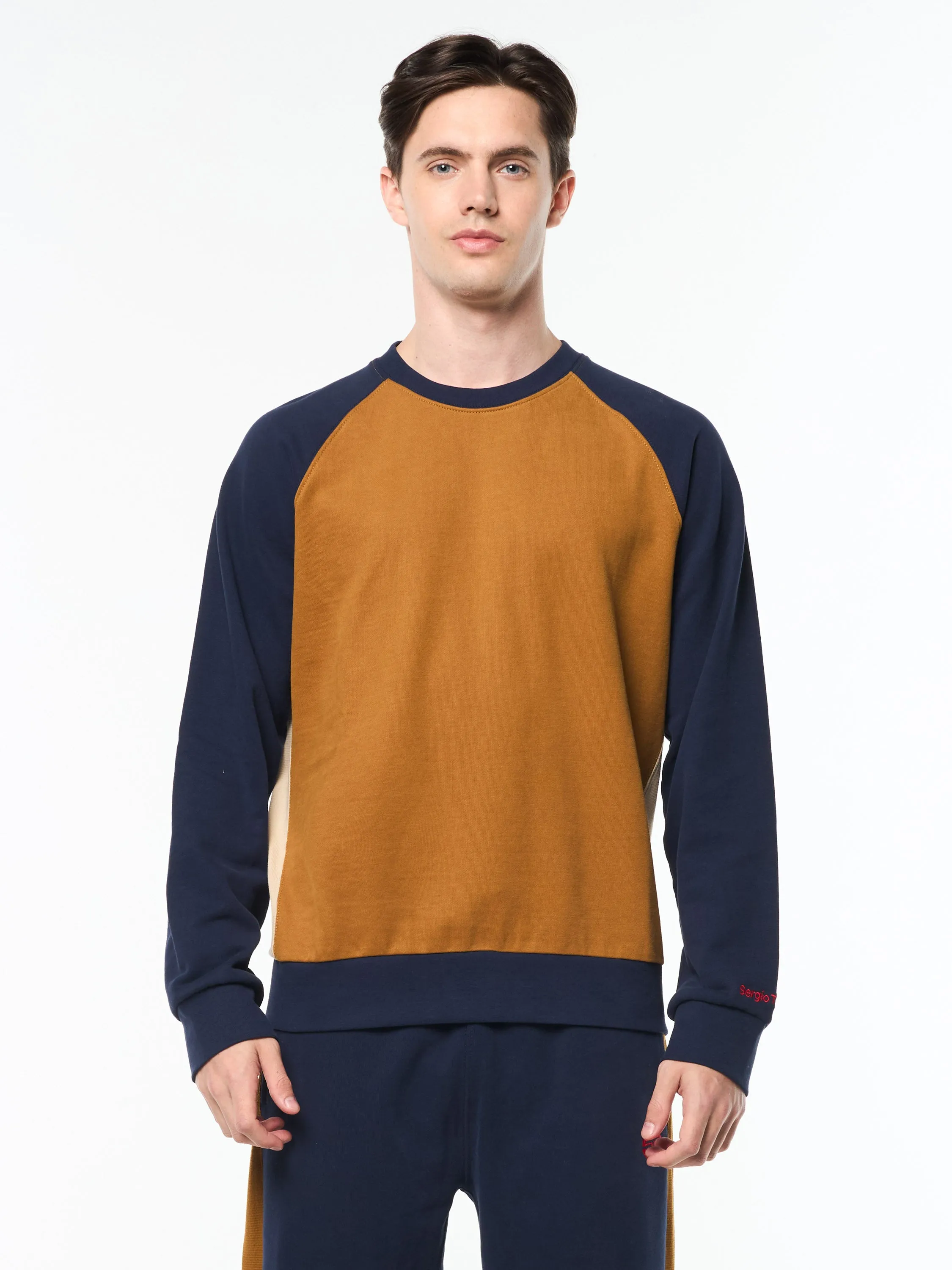 Suonare Crewneck- Bronze Brown sold by Sergio Tacchini
