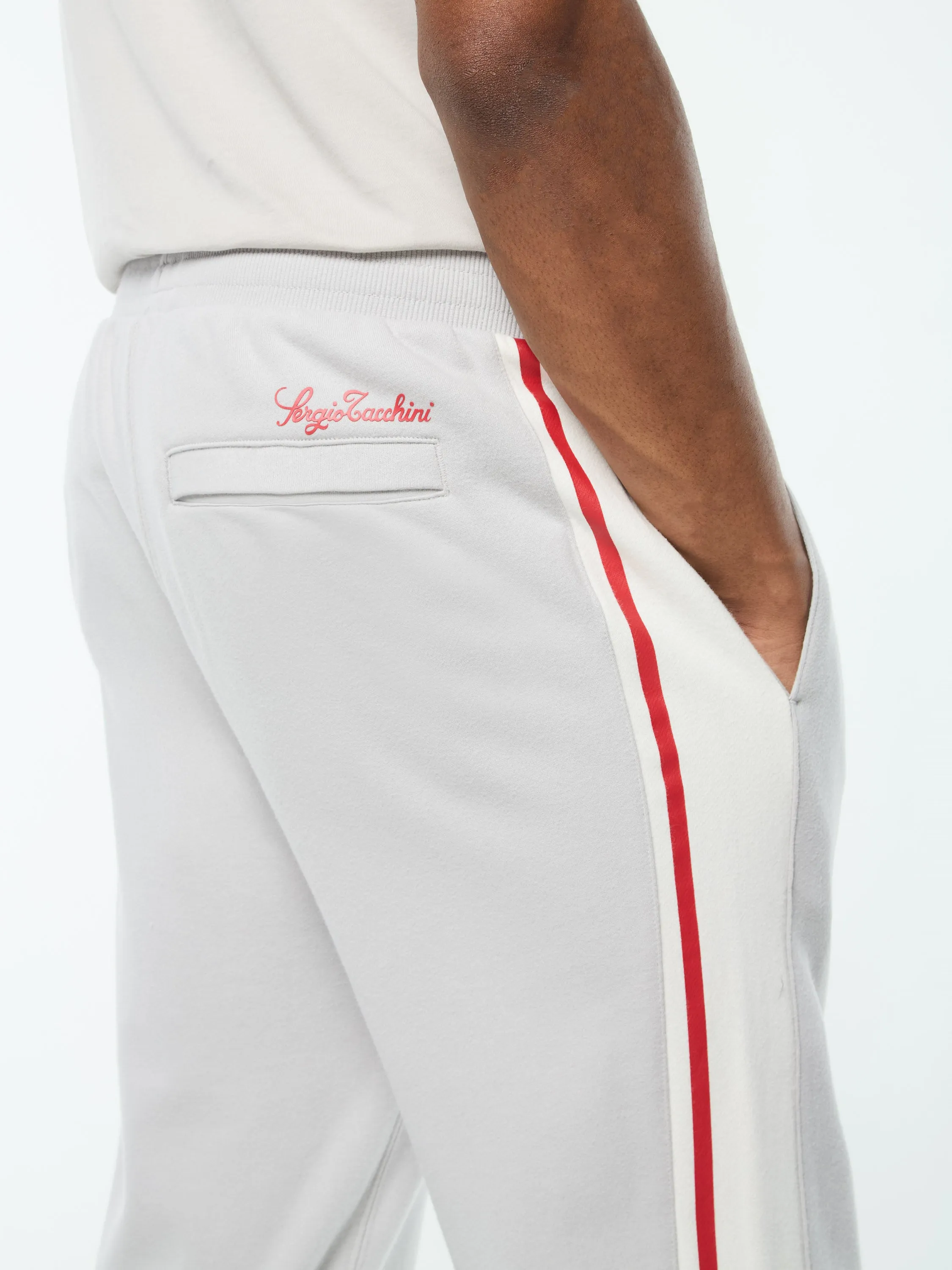 Cursivo Track Pant- Quiet Grey sold by Sergio Tacchini product image thumbnail 5