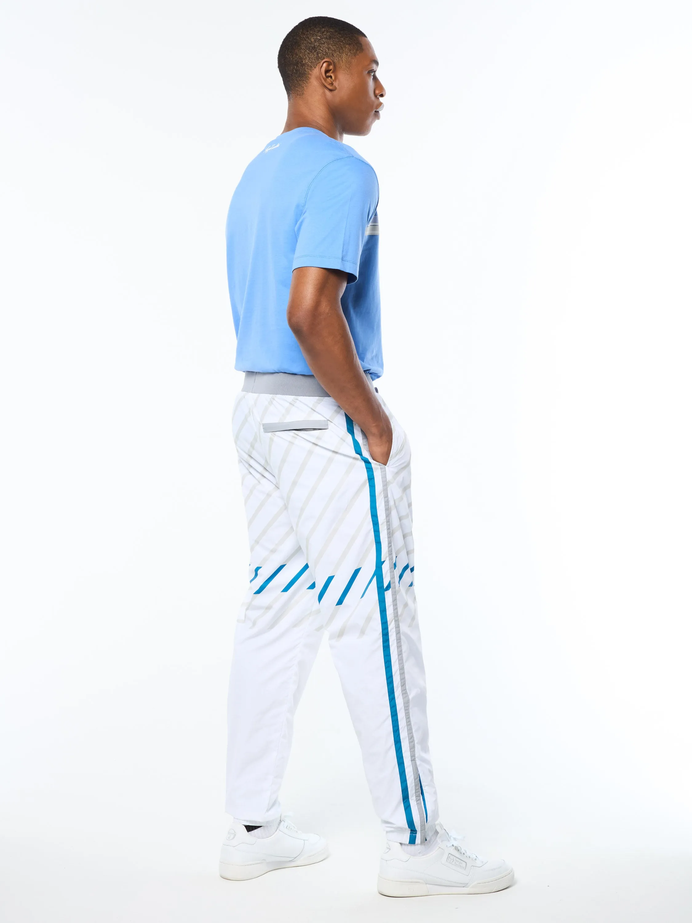 Quadretto Track Pant- Brilliant White sold by Sergio Tacchini product image thumbnail 4