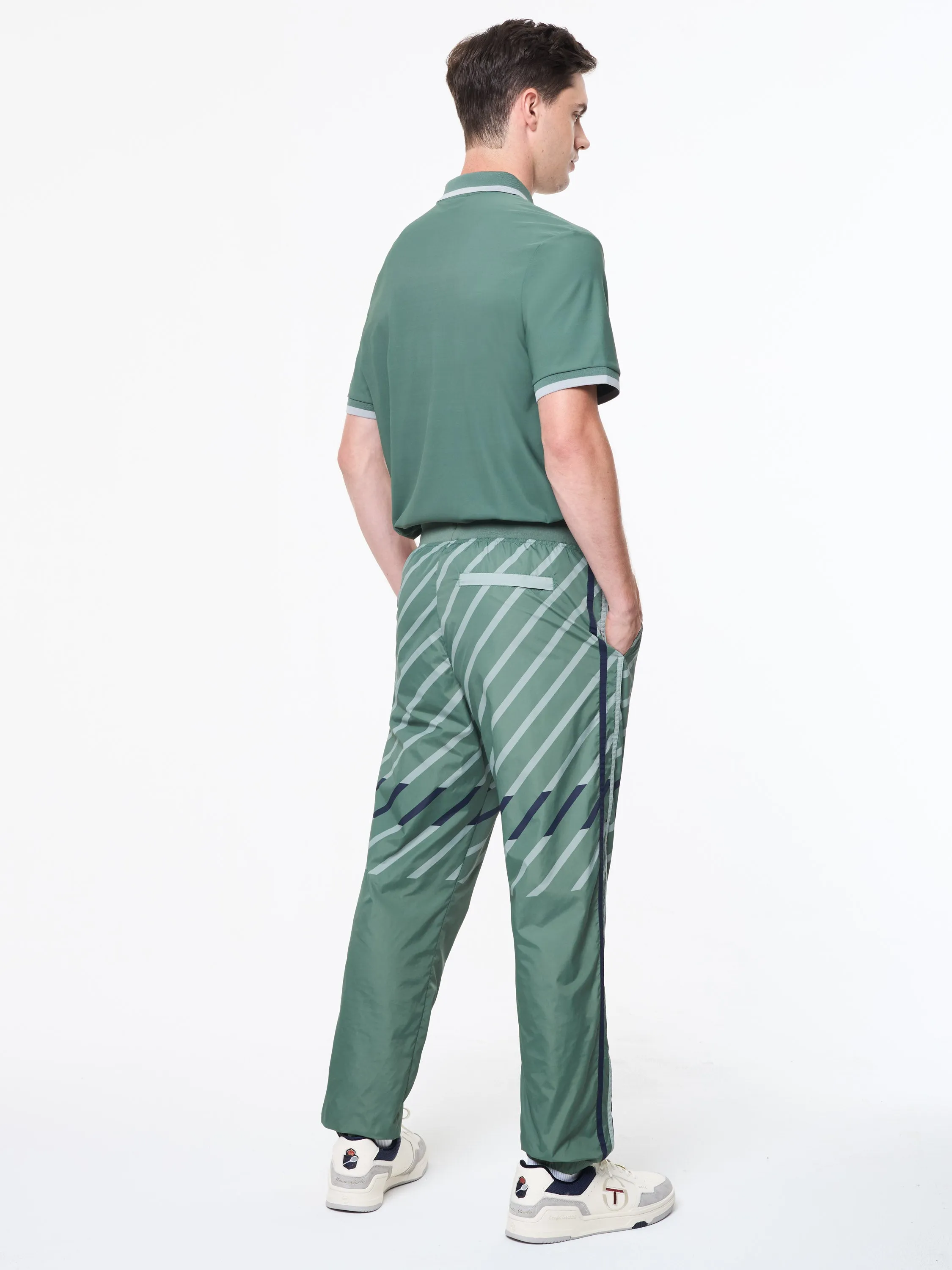 Quadretto Track Pant- Duck Green sold by Sergio Tacchini product image thumbnail 4