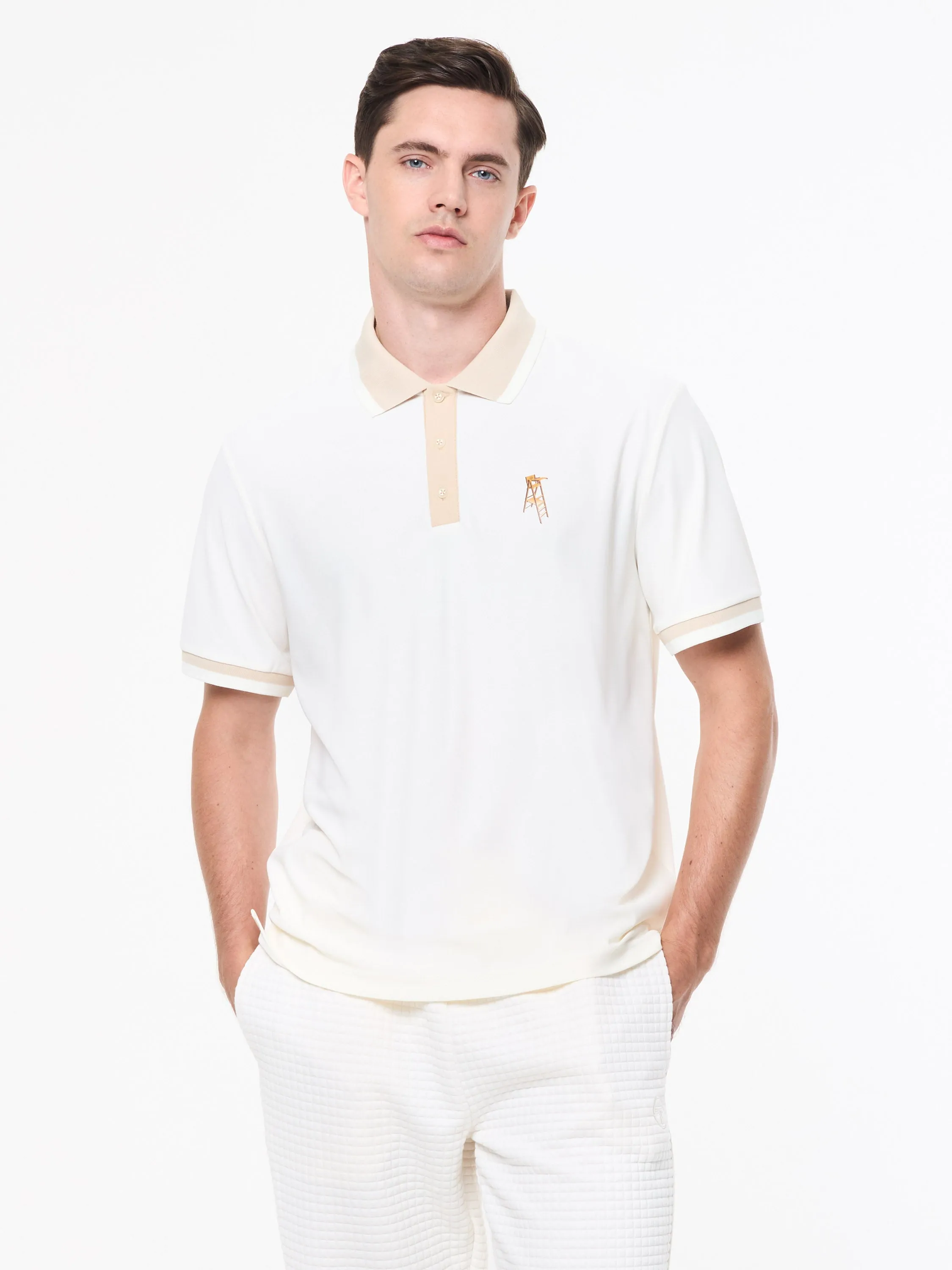 Arbitro Polo- Gardenia sold by Sergio Tacchini
