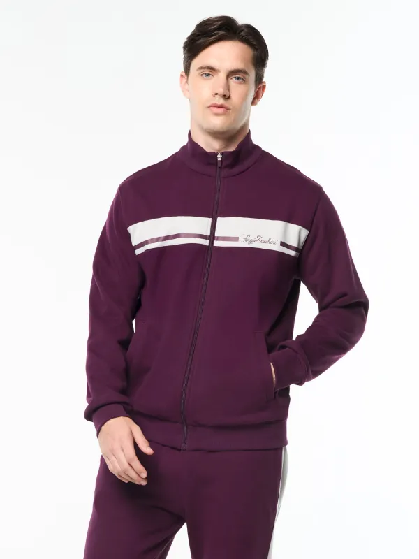 Cursivo Track Jacket- Potent Purple sold by Sergio Tacchini