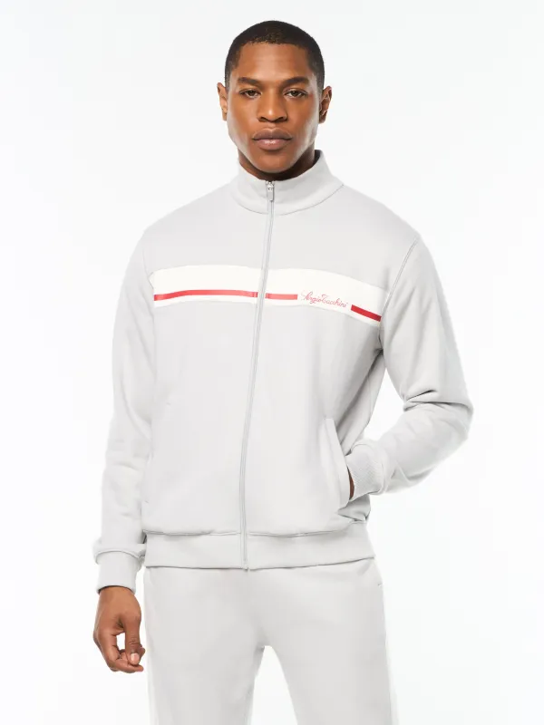 Cursivo Track Jacket- Quiet Grey sold by Sergio Tacchini
