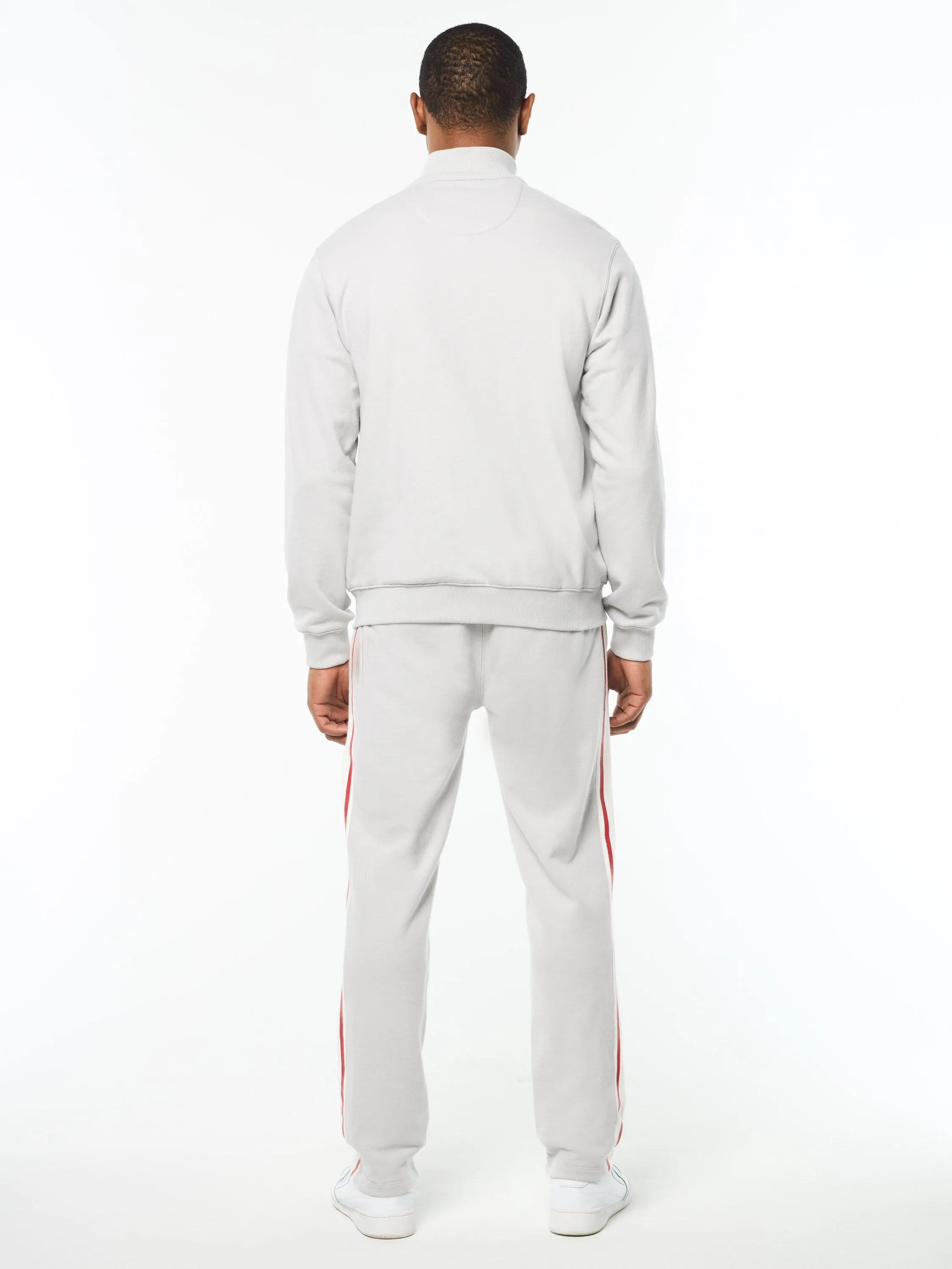 Cursivo Track Jacket- Quiet Grey sold by Sergio Tacchini product image thumbnail 4