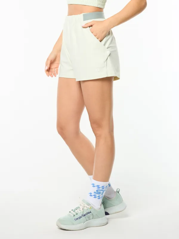 Eva Shorts- Almost Aqua sold by Sergio Tacchini