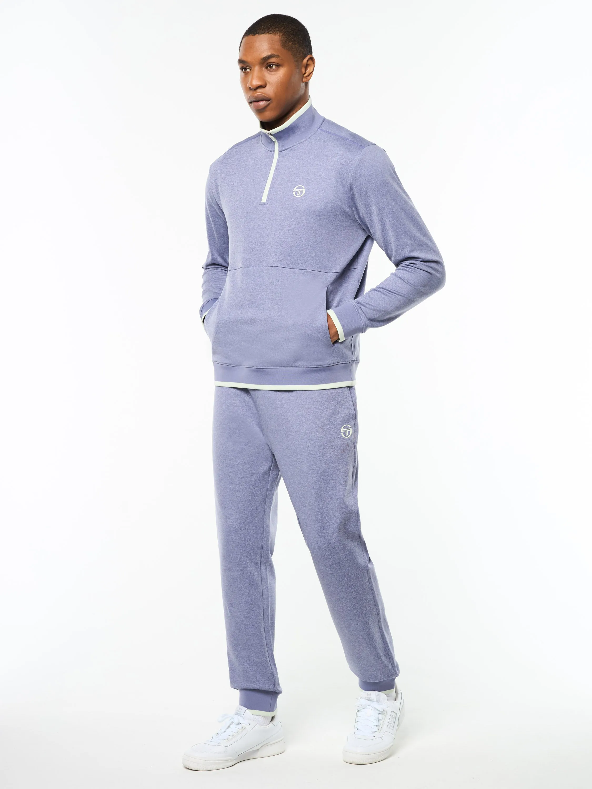 Nuvola Quarter Zip- Heron sold by Sergio Tacchini product image thumbnail 3